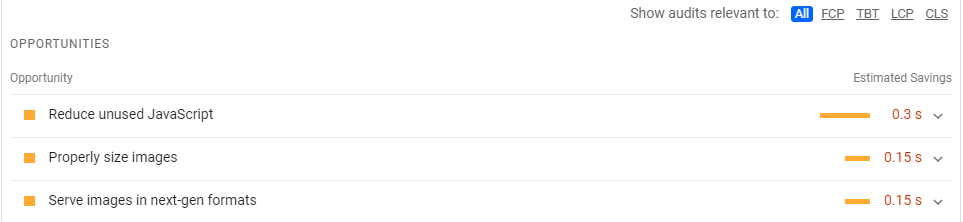 Mobile SEO: 10 Optimization Tips to Build a Mobile-Friendly Site | Page Speed Insights actionable page speed opportunities