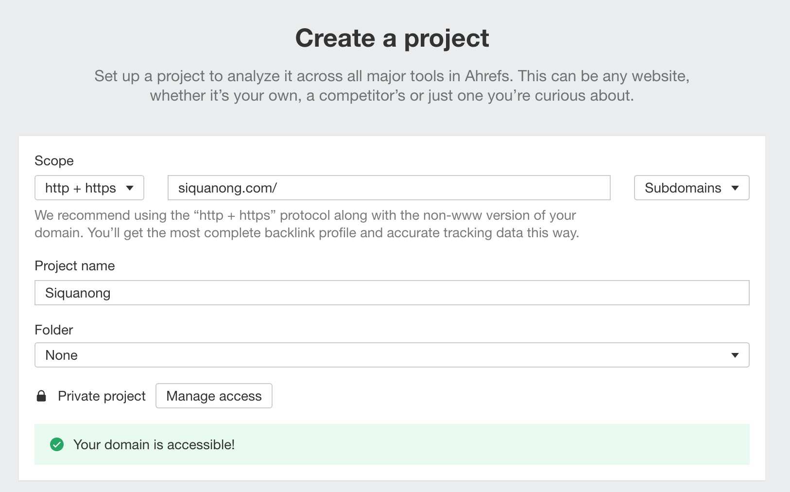 How to Write Website Content That Ranks (And People Want to Read) | Creating a project in Ahrefs' Rank Tracker