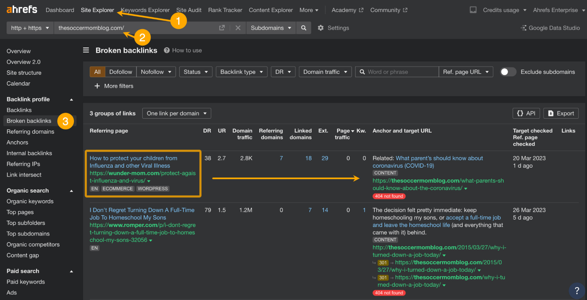 How to Start a Blog That Makes Money (And Gets Free Traffic) | How to find broken backlinks in Ahrefs
