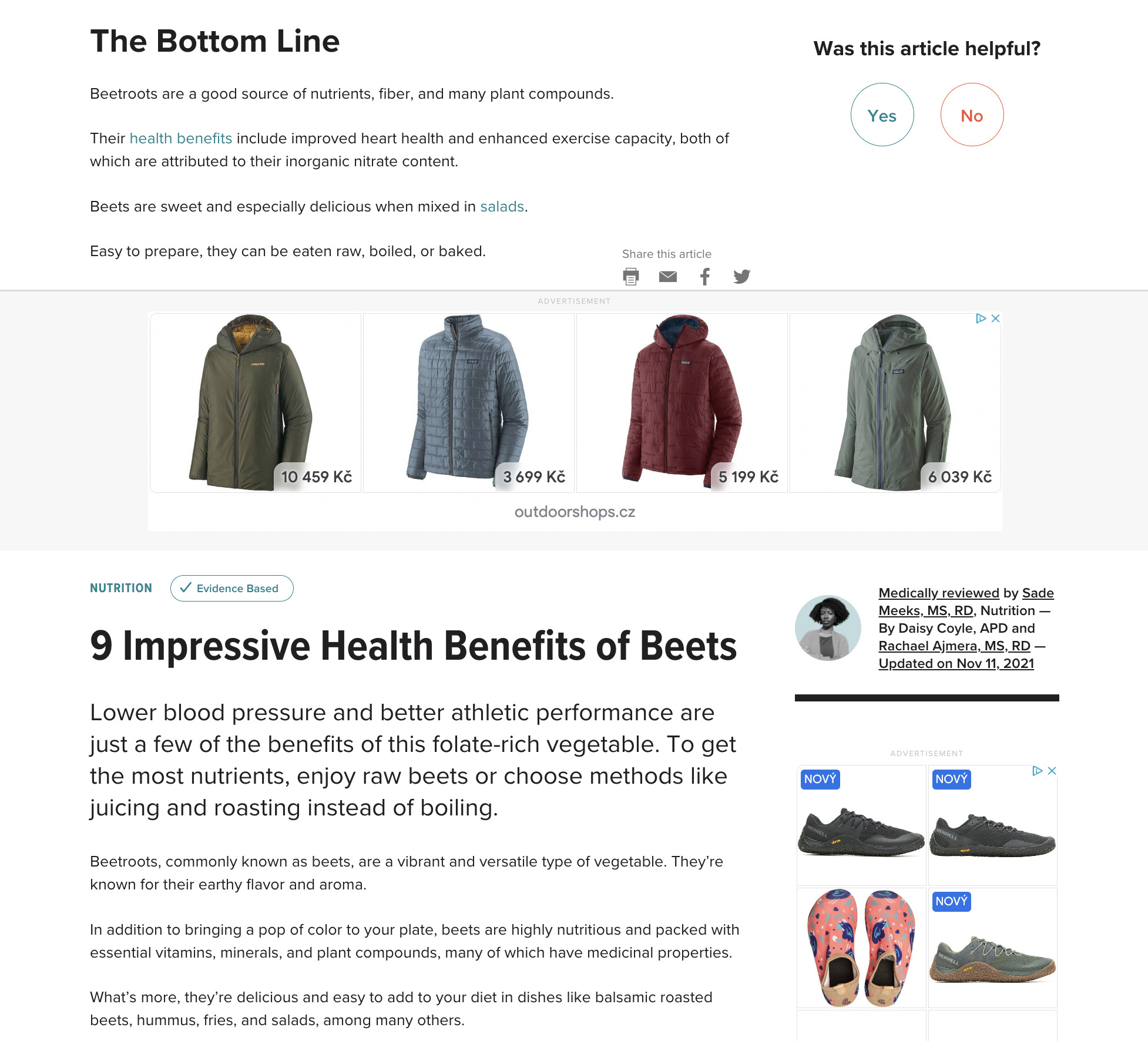 Healthline's Content Anatomy: 5 SEO Insights to Learn From | Infinite scrolling example