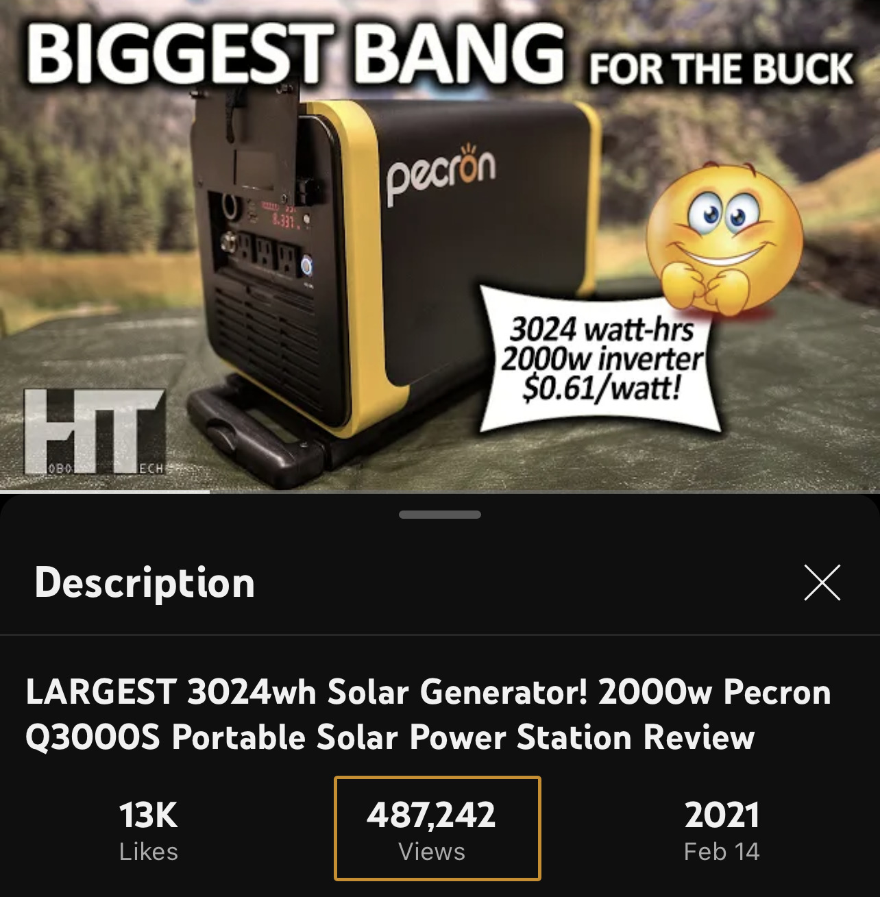 7 Affiliate Marketing Examples & Why They Work So Well | Example of a successful affiliate review video with nearly half a million views