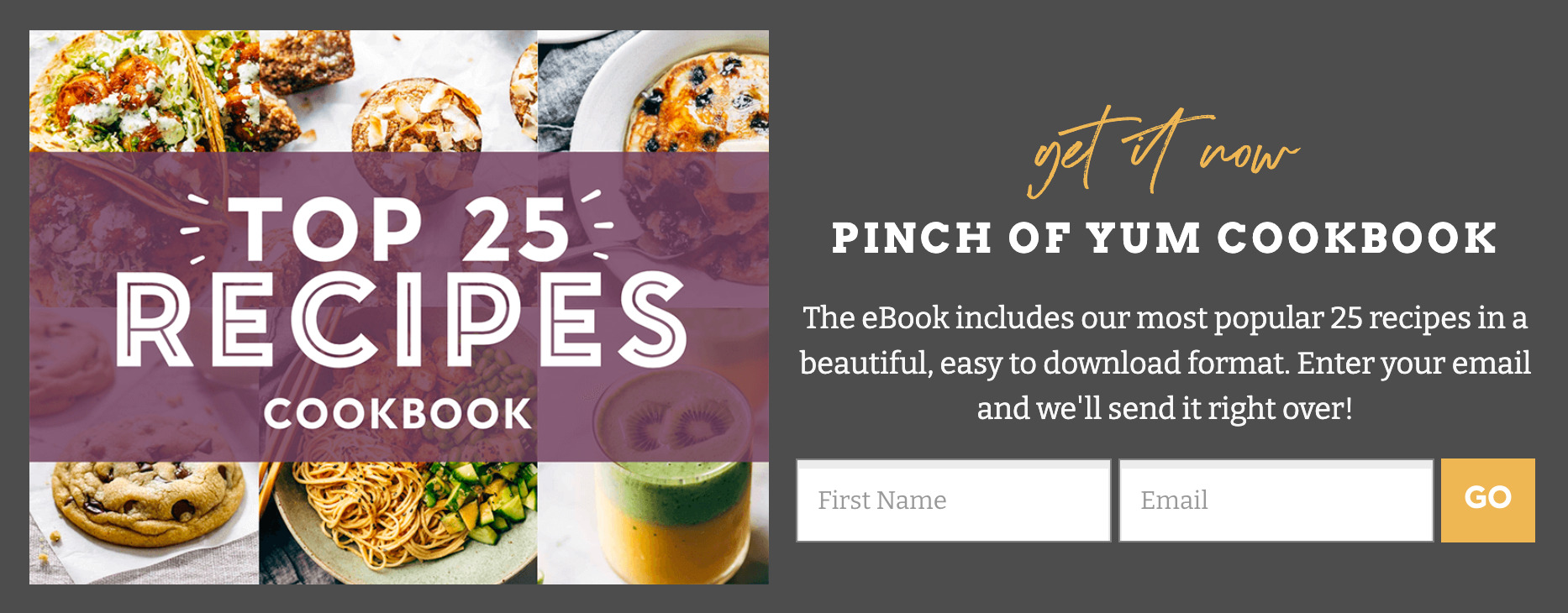 How to Start a Blog That Makes Money (And Gets Free Traffic) | Simple sign-up form on a blog