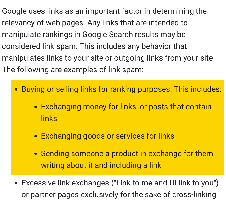 White Hat SEO: How to Play by the Rules | Google's guidelines for buying or selling links
