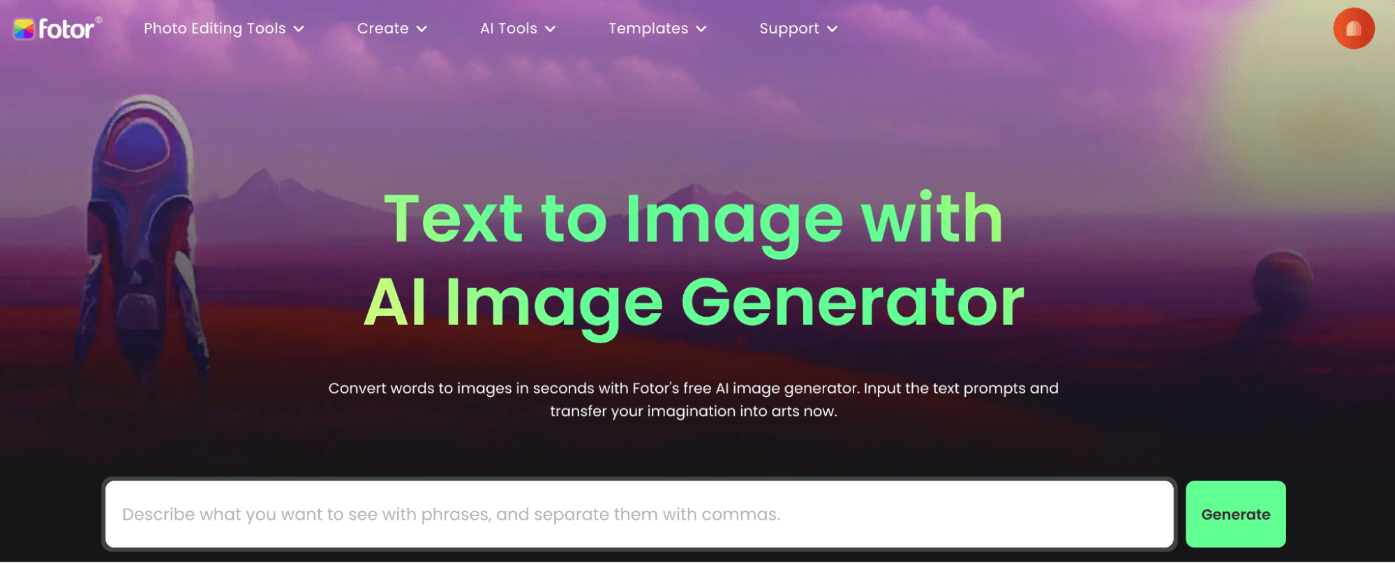 30+ Content Creation Tools to Streamline Your Workflow | Fotor's AI image generator