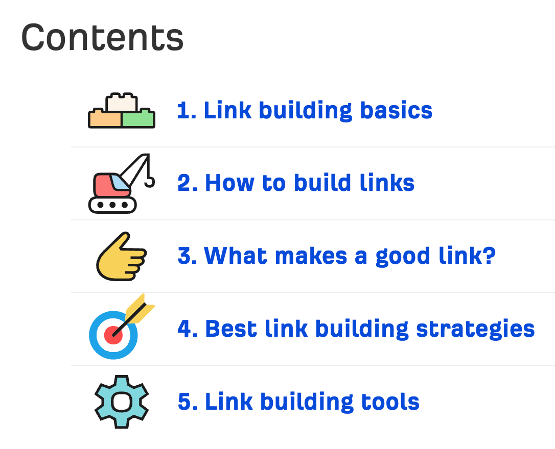 21 Content Promotion Tactics (To Get More Traffic to Your Content) | Chapters in Ahrefs' link building guide