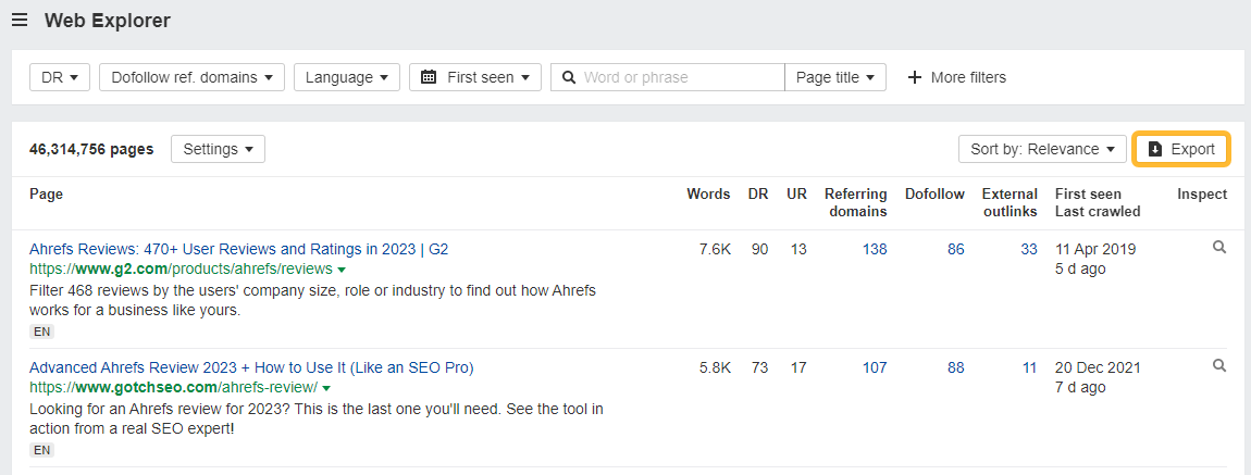 Link Prospecting: How to Find Quality Backlinks for Your Website | Finding unlinked brand mentions with Ahrefs' Web Explorer