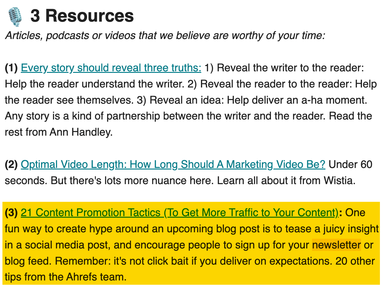 21 Proven Ways to Drive Traffic to Your Website | SQ's article was featured in SparkToro's newsletter