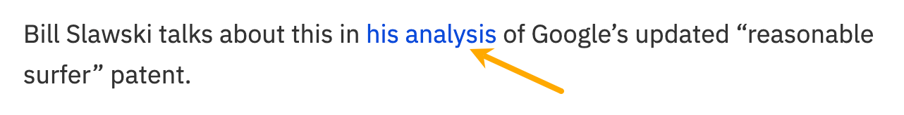 What Are Backlinks in SEO? Everything You Need to Know | Example of a link anchor