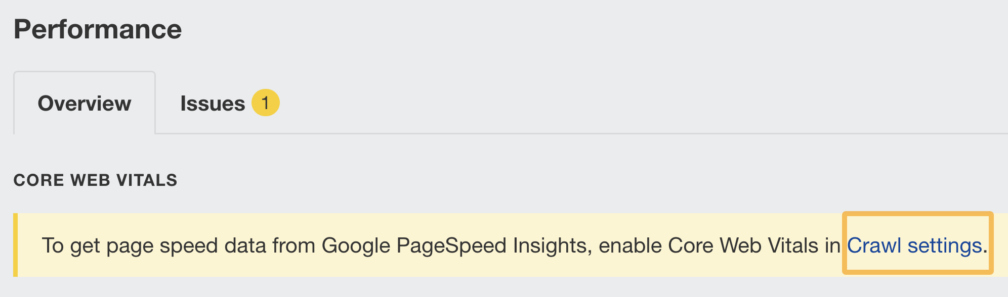 13 SEO Techniques for More Traffic | Performance report, via Ahrefs' Site Audit