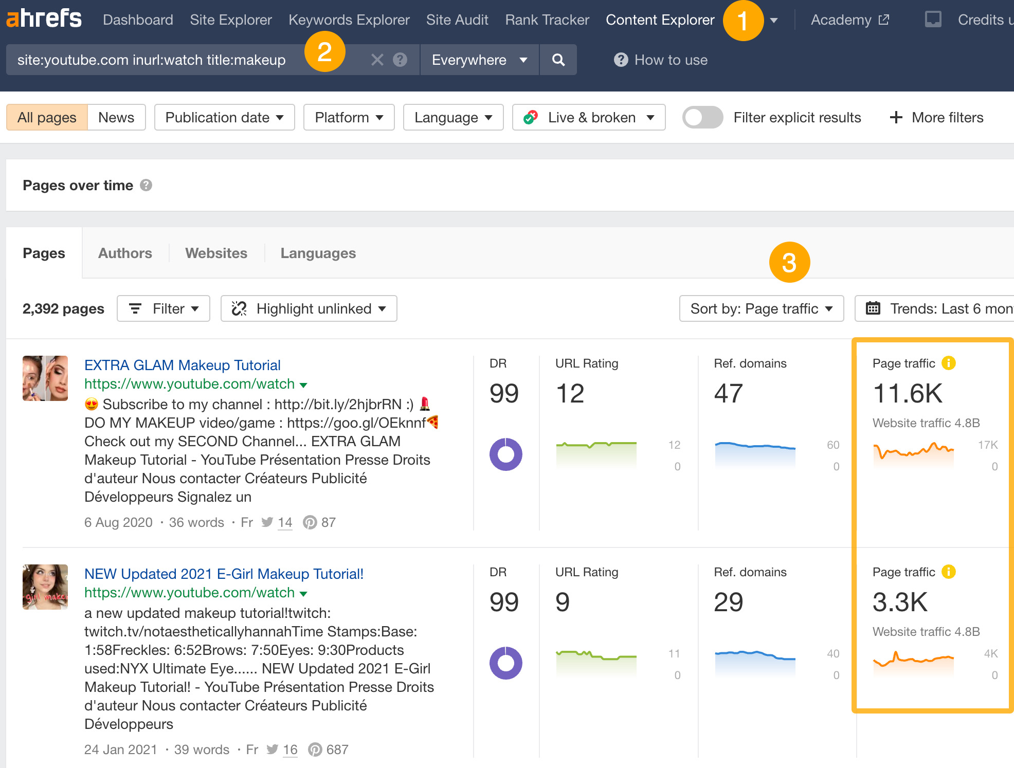 21 Proven Ways to Drive Traffic to Your Website | Finding video topics that also rank in Google