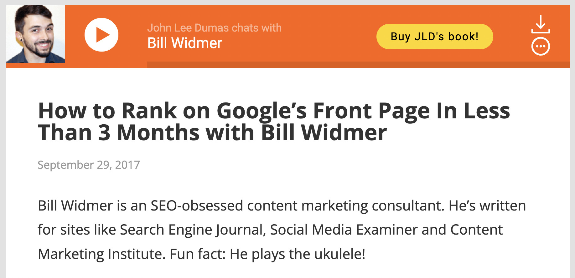 How to Advertise Your Business: 5 Proven Low-Cost Strategies | Bill Widmer's guest appearance on the EOfire podcast