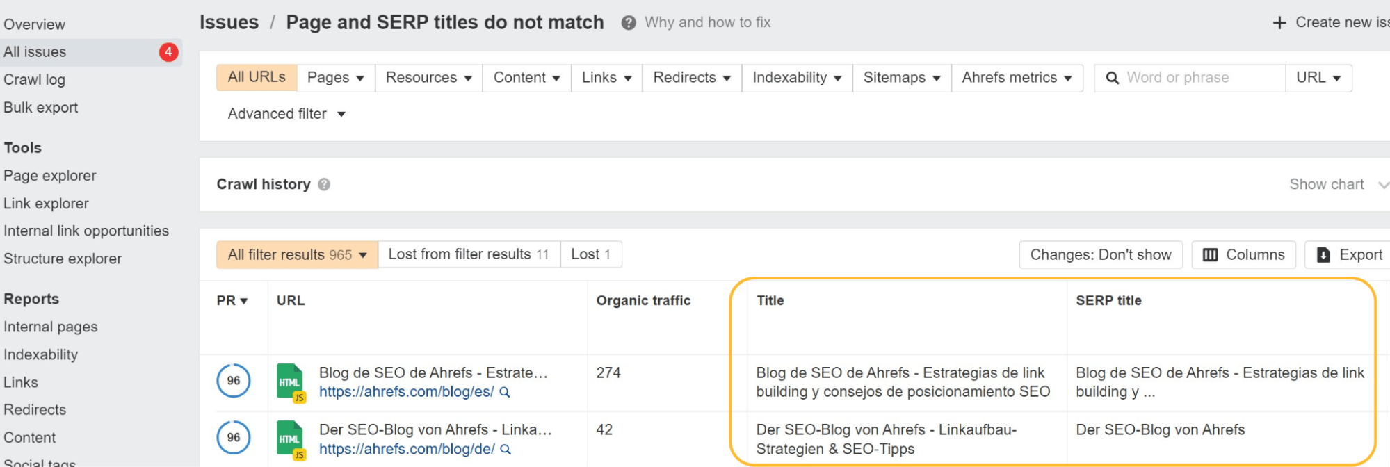 What SEOs Really Need to Know About JavaScript SEO | "Page and SERP titles do not match" issue in Ahrefs' Site Audit