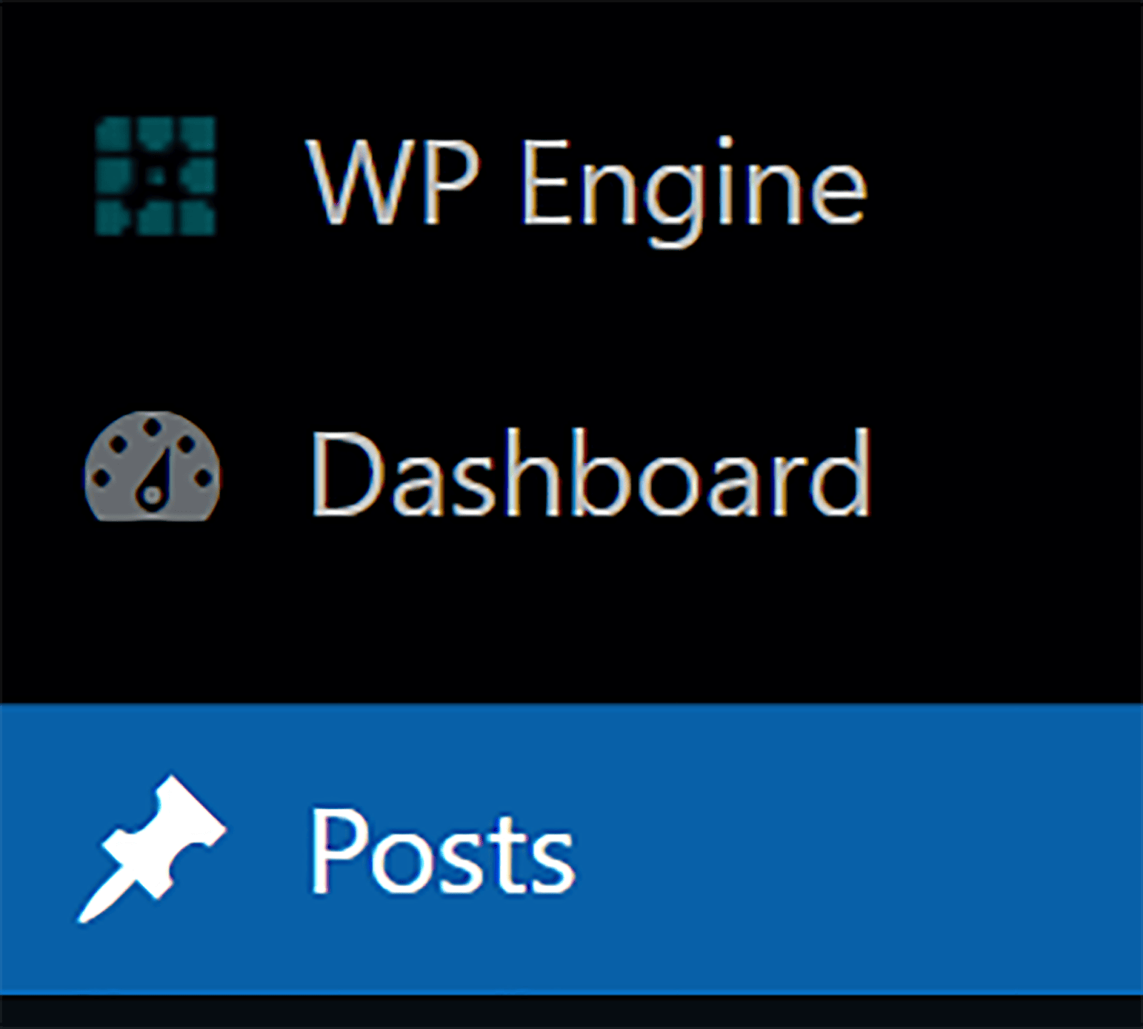 Choose Posts from WordPress dashboard Choose Posts from WordPress dashboard