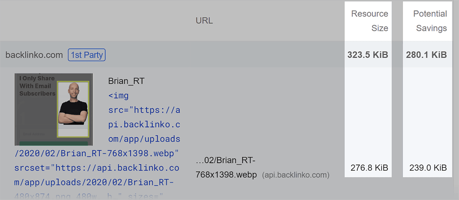 Sample image that needs resizing Sample image that needs resizing