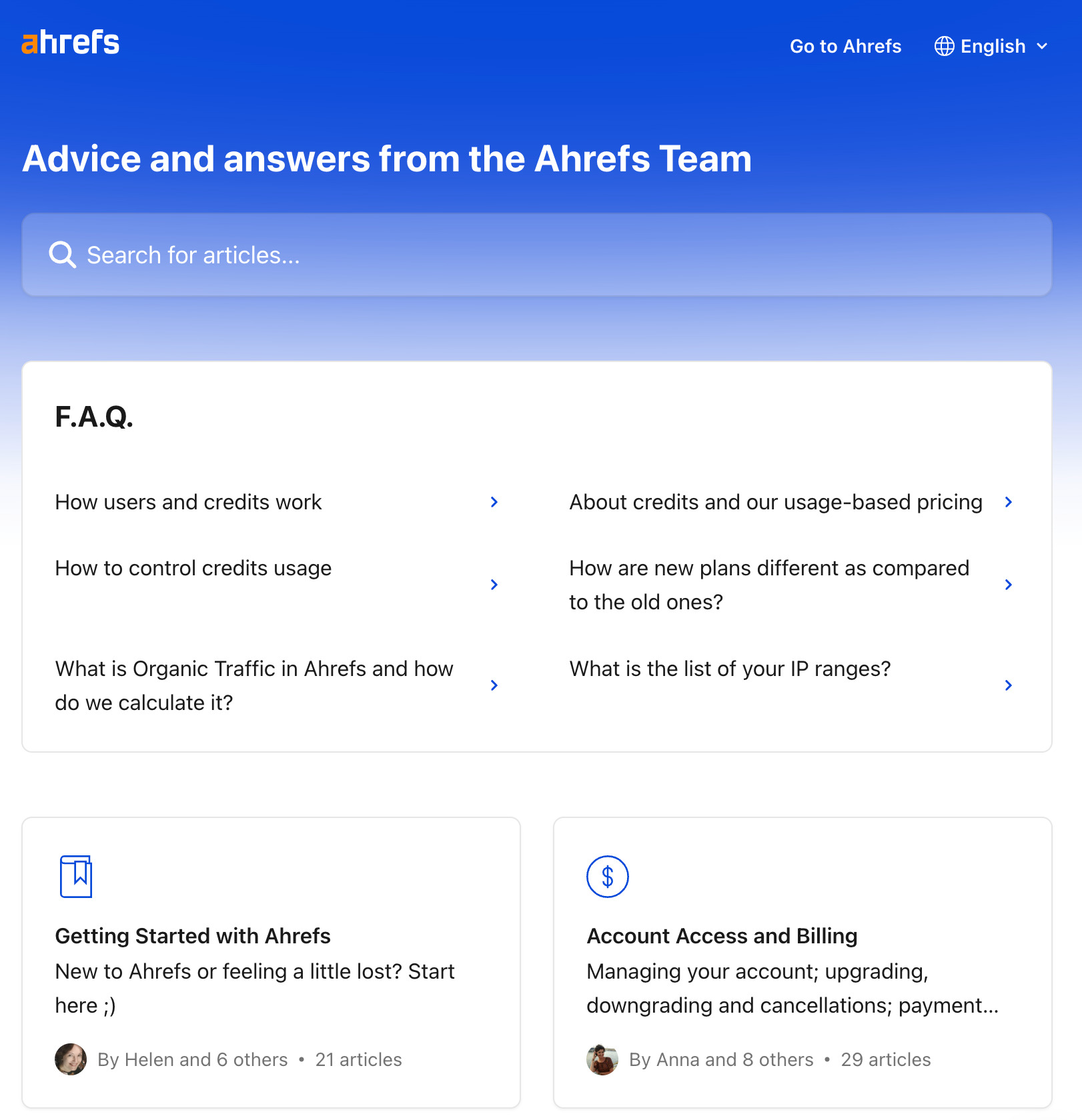 Inbound Marketing: What It Is, How It Works, & How Ahrefs Does It | Ahrefs' "help" section