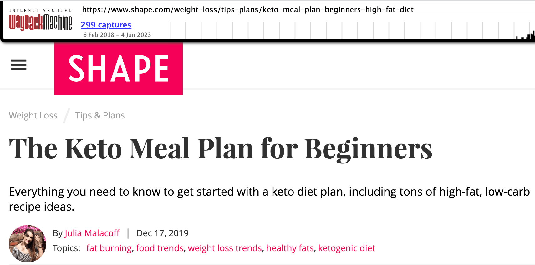 7 Popular White Hat Link Building Techniques (That SEOs Are Still Using Today) | What a page looked like in the past, via Wayback Machine