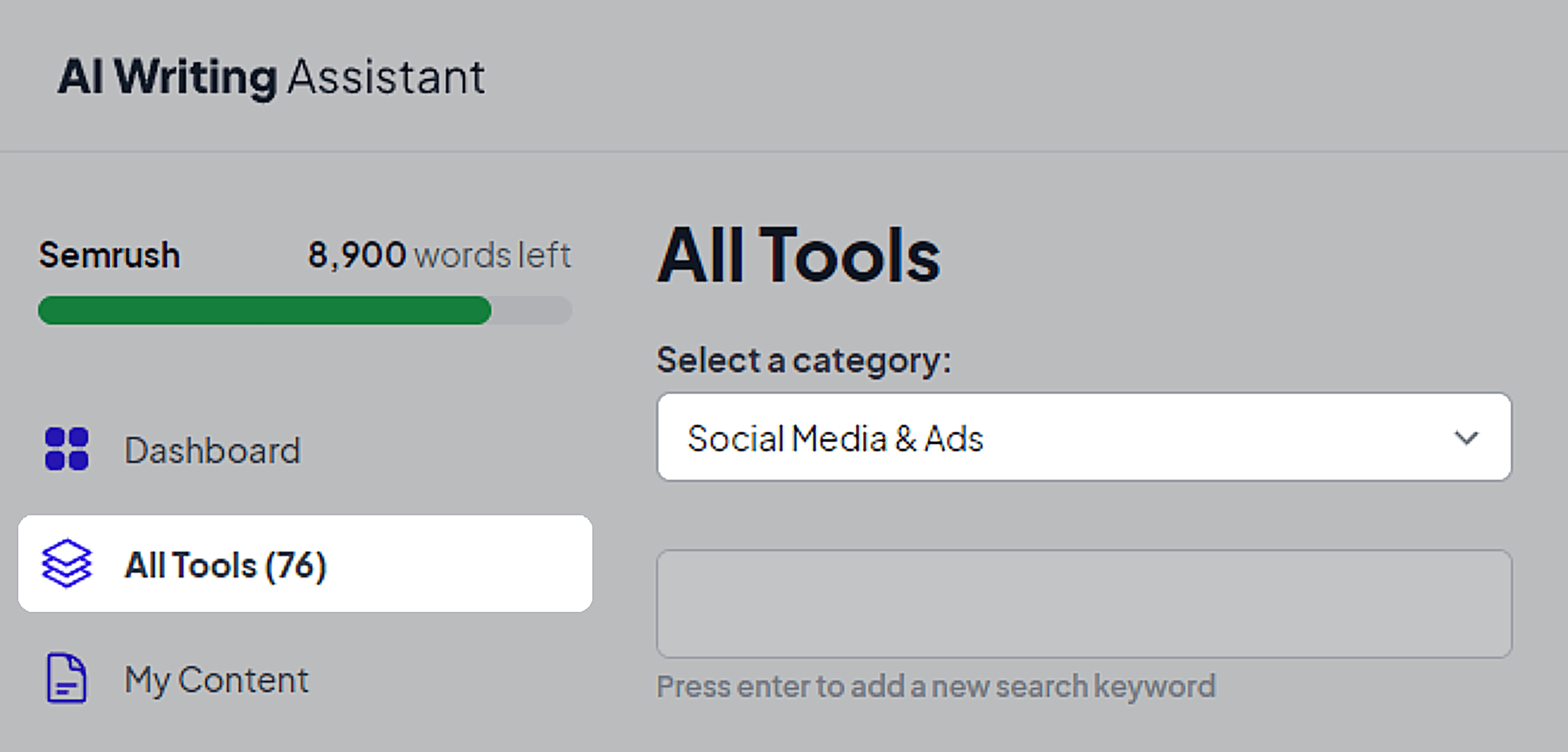 AI Writing Assistant – Social Media & Ads AI Writing Assistant – Social Media & Ads