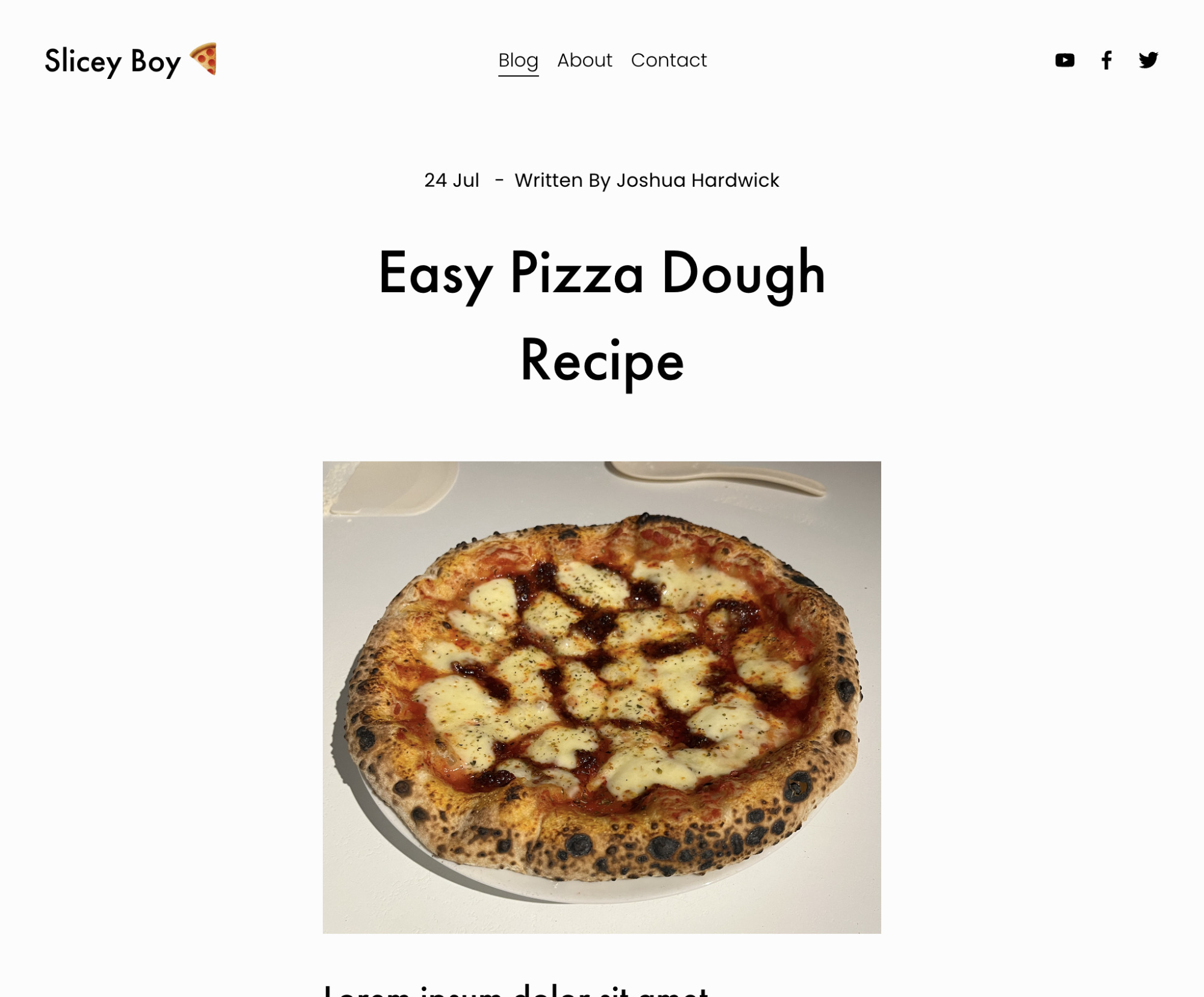 How To Become an SEO Expert in 4 Steps | A blog that I set up in just a few minutes. It's nothing special, but it does the job