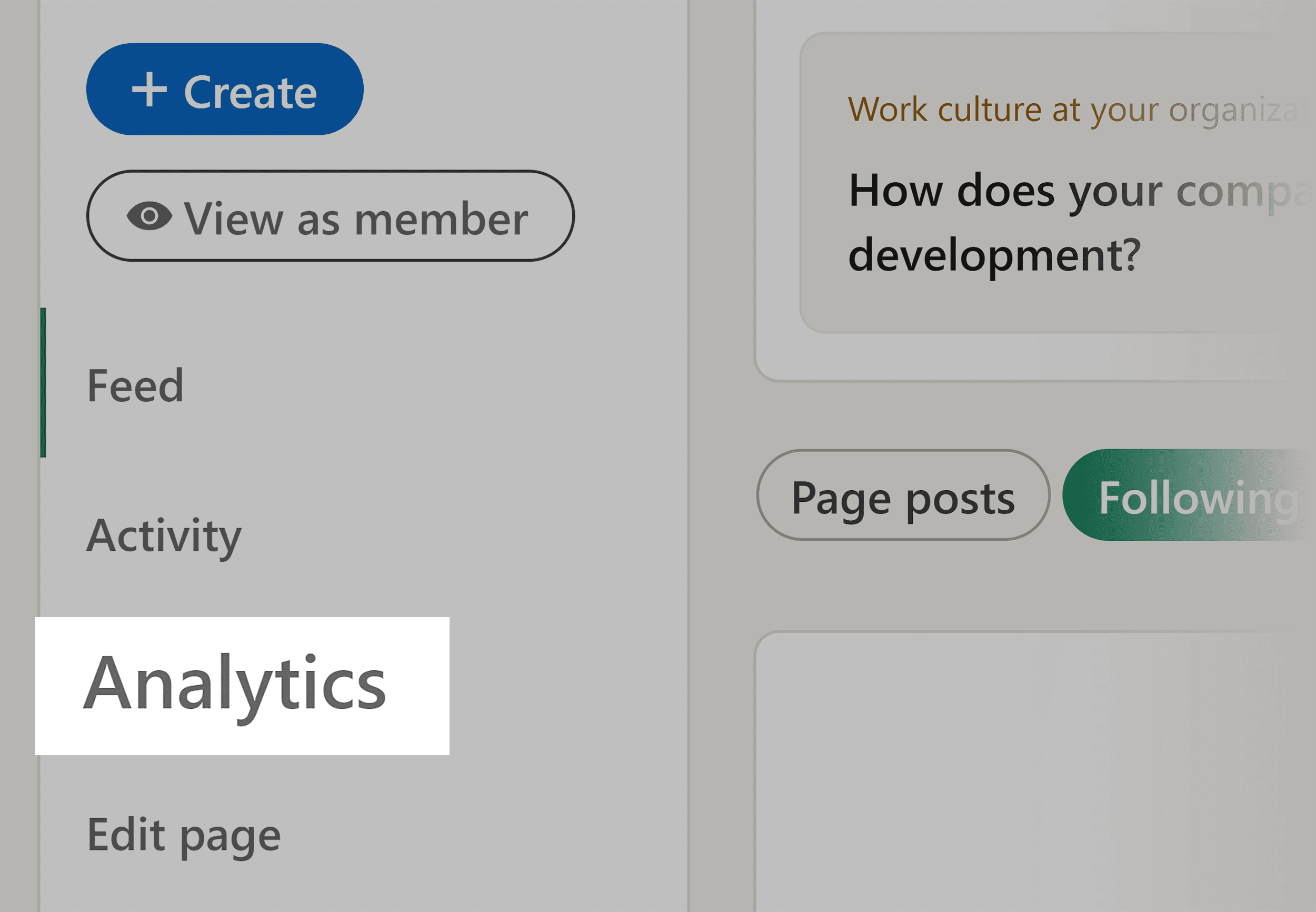 LinkedIn – Company – Analytics LinkedIn – Company – Analytics