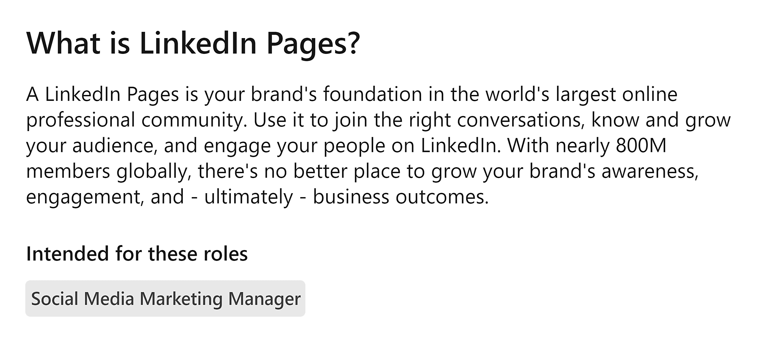 LinkedIn – Pages – About LinkedIn – Pages – About