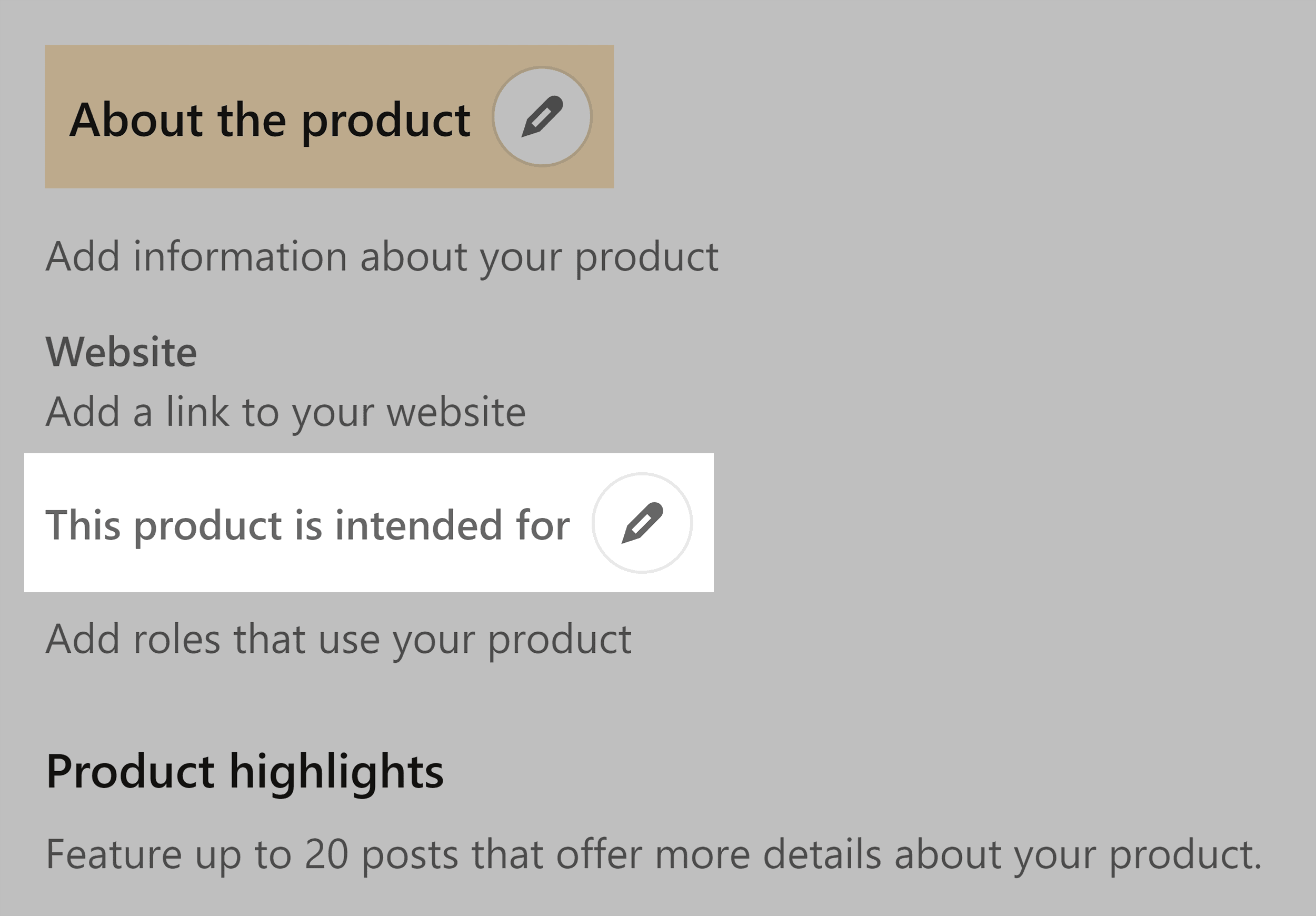 LinkedIn – Product – Audience LinkedIn – Product – Audience