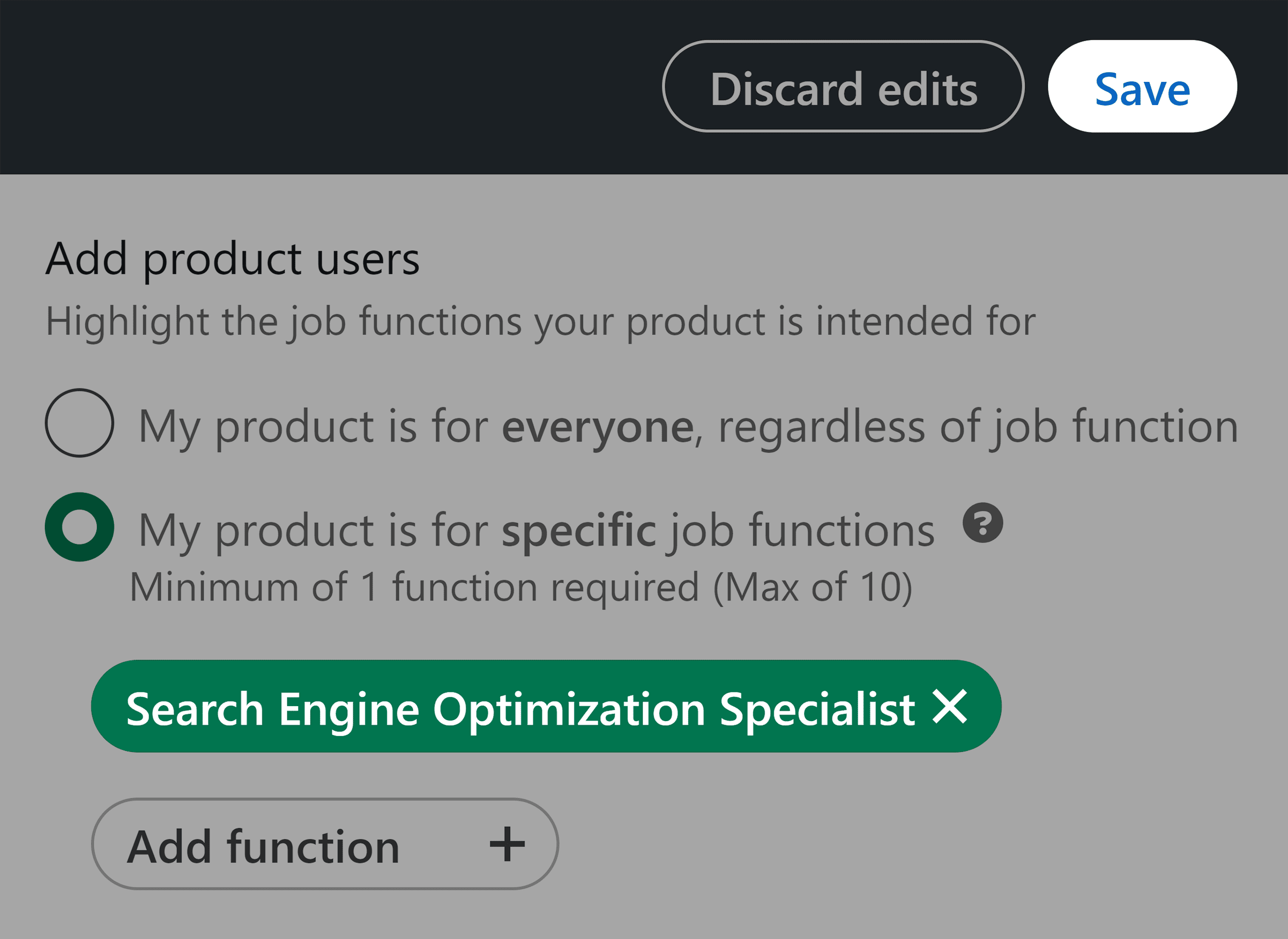 LinkedIn – Product – Specifics – SEO specialist LinkedIn – Product – Specifics – SEO specialist