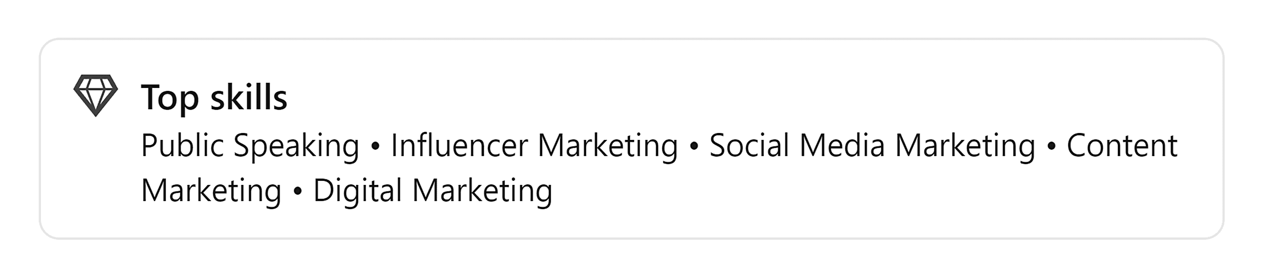 LinkedIn – Profile – About – Skills LinkedIn – Profile – About – Skills