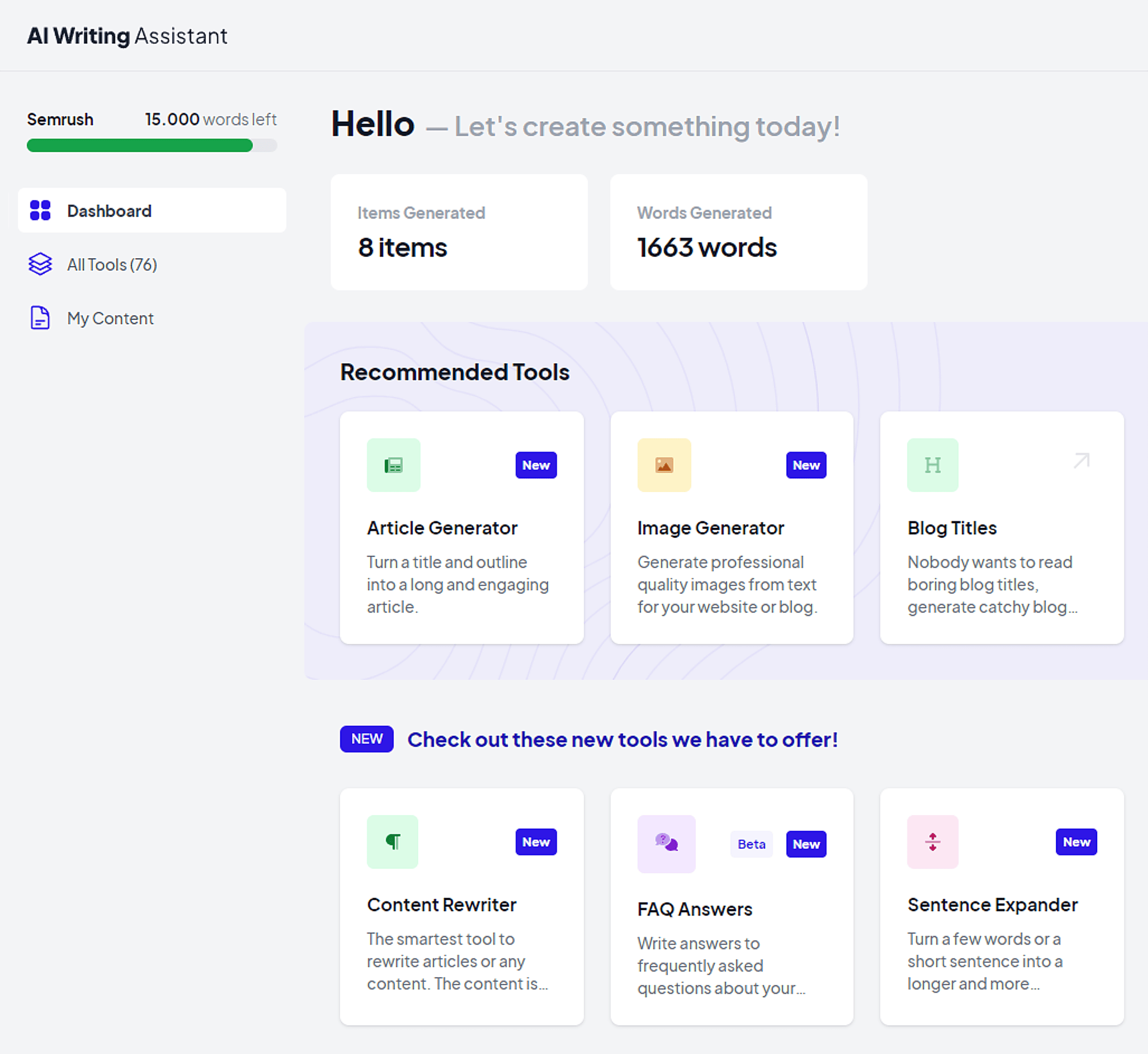 Semrush – AI Writing Assistant Semrush – AI Writing Assistant