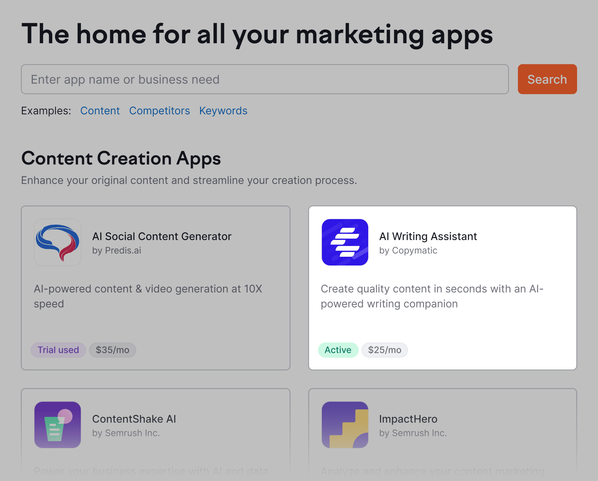 Semrush – App Center Semrush – App Center
