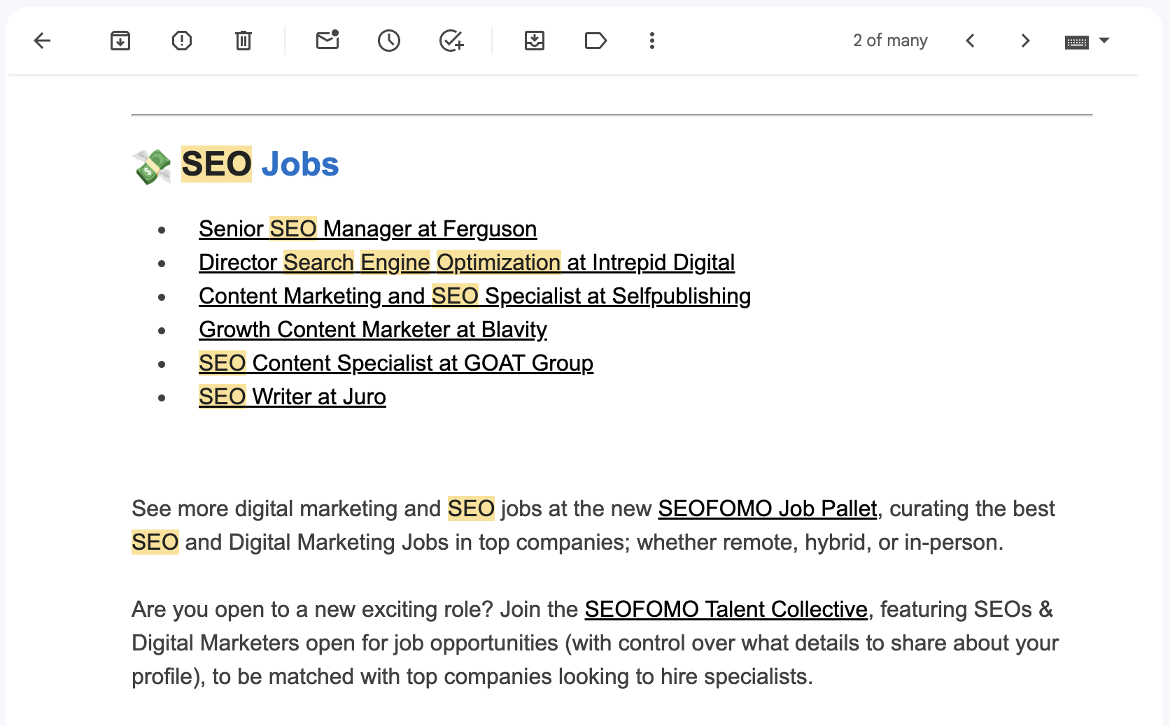 How To Become an SEO Expert in 4 Steps | SEO jobs in SEOFOMO newsletter