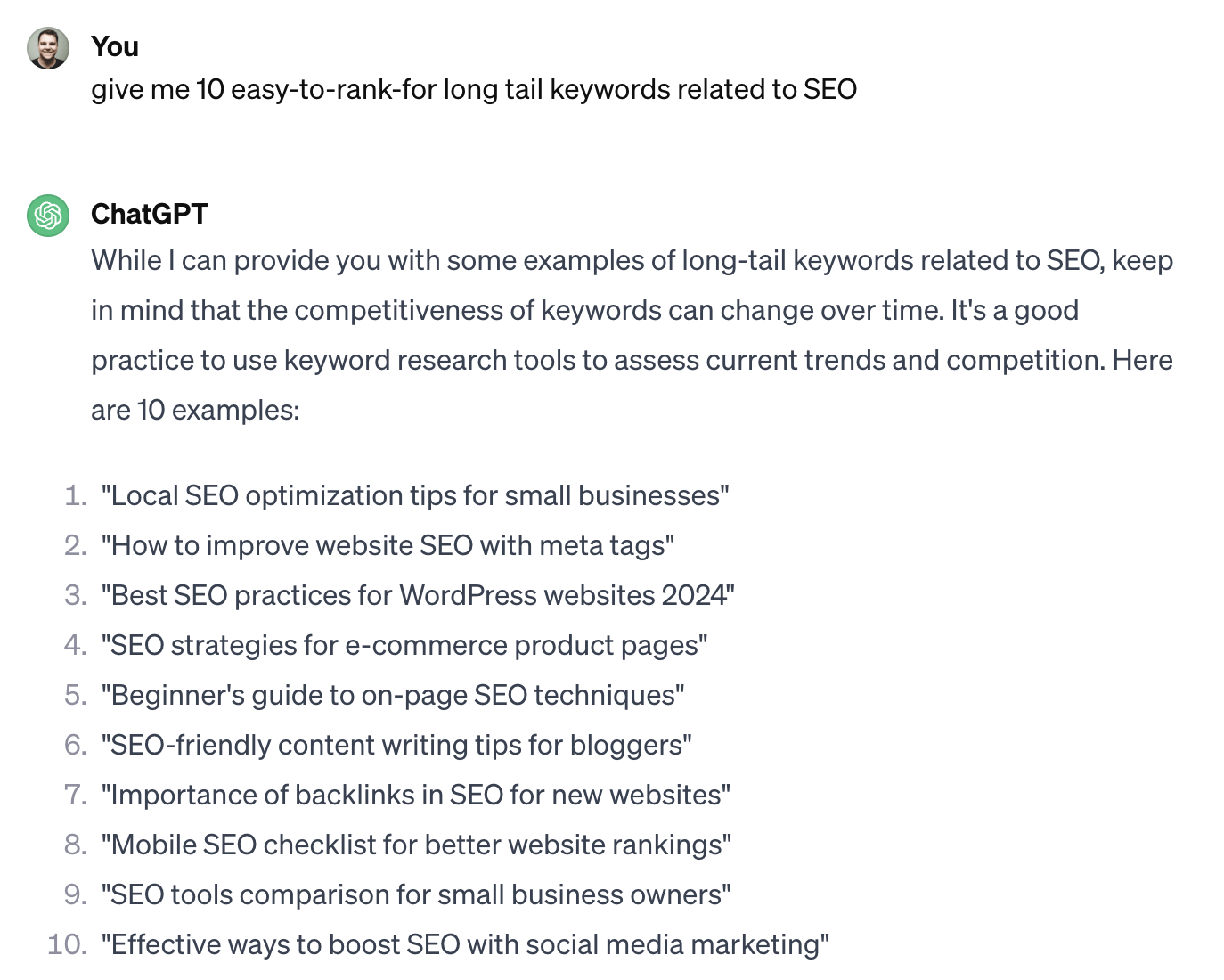 ChatGPT for SEO? You’re Using It Wrong.
