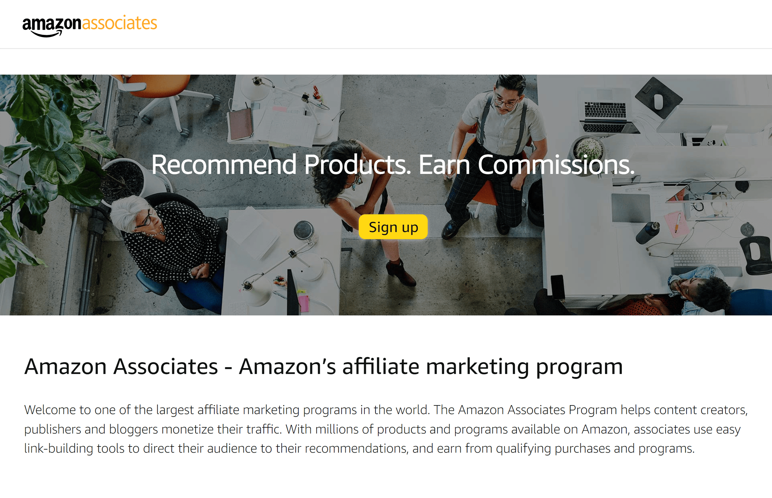 Amazon Associates Affiliate Program