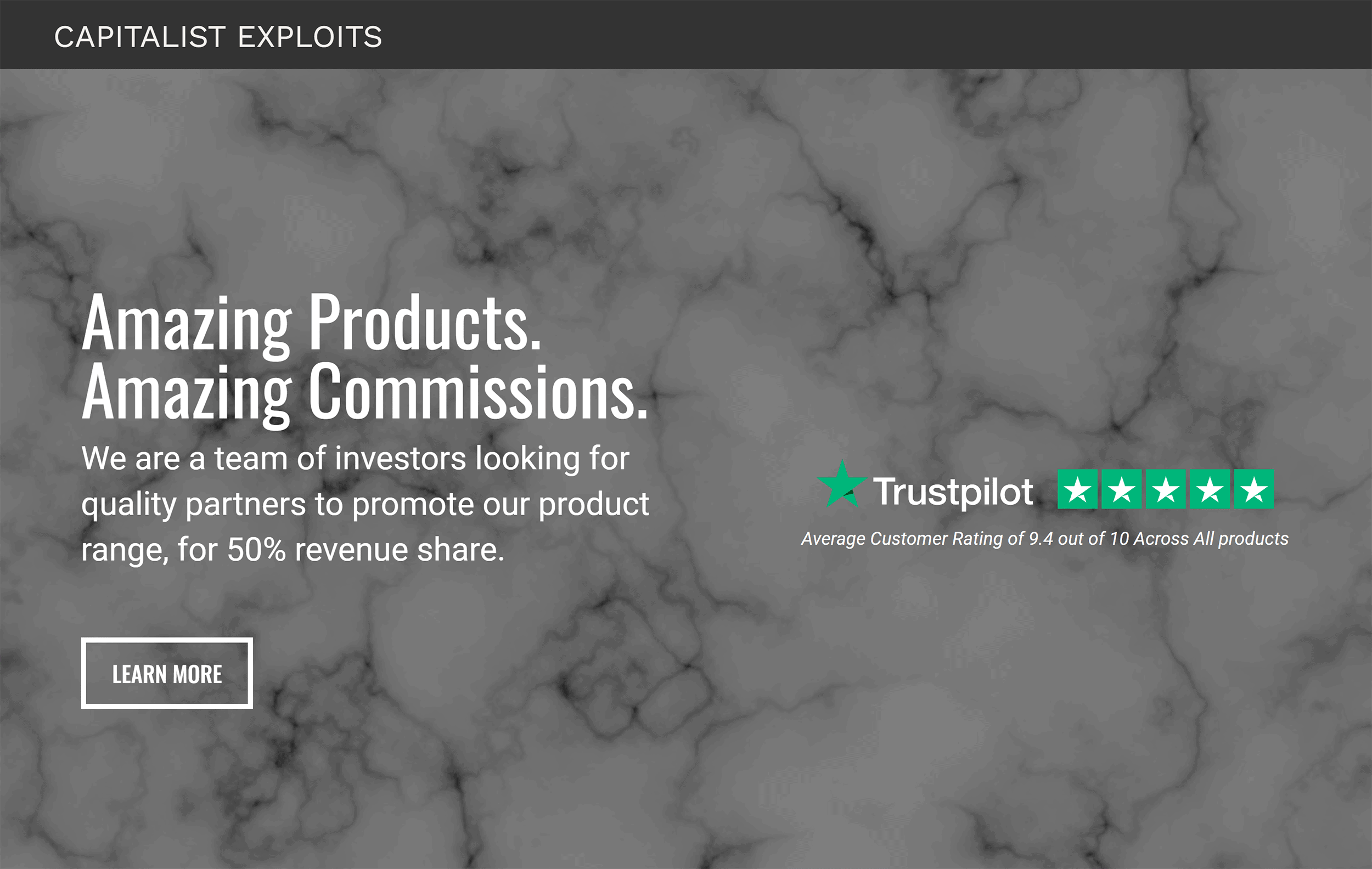 Capitalist Exploits Affiliate Program