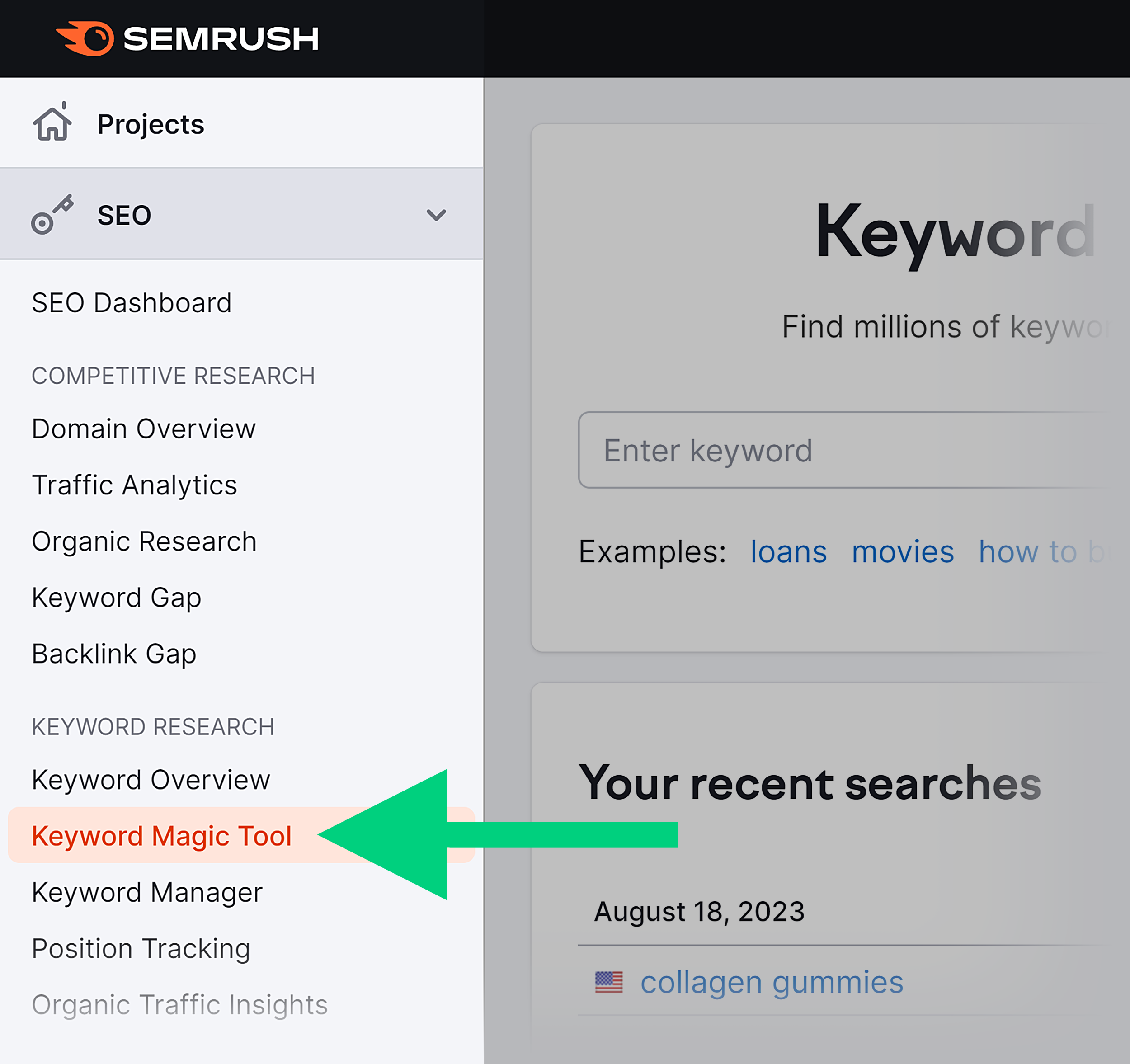 Semrush – Keyword Magic Tool Semrush – Keyword Magic Tool