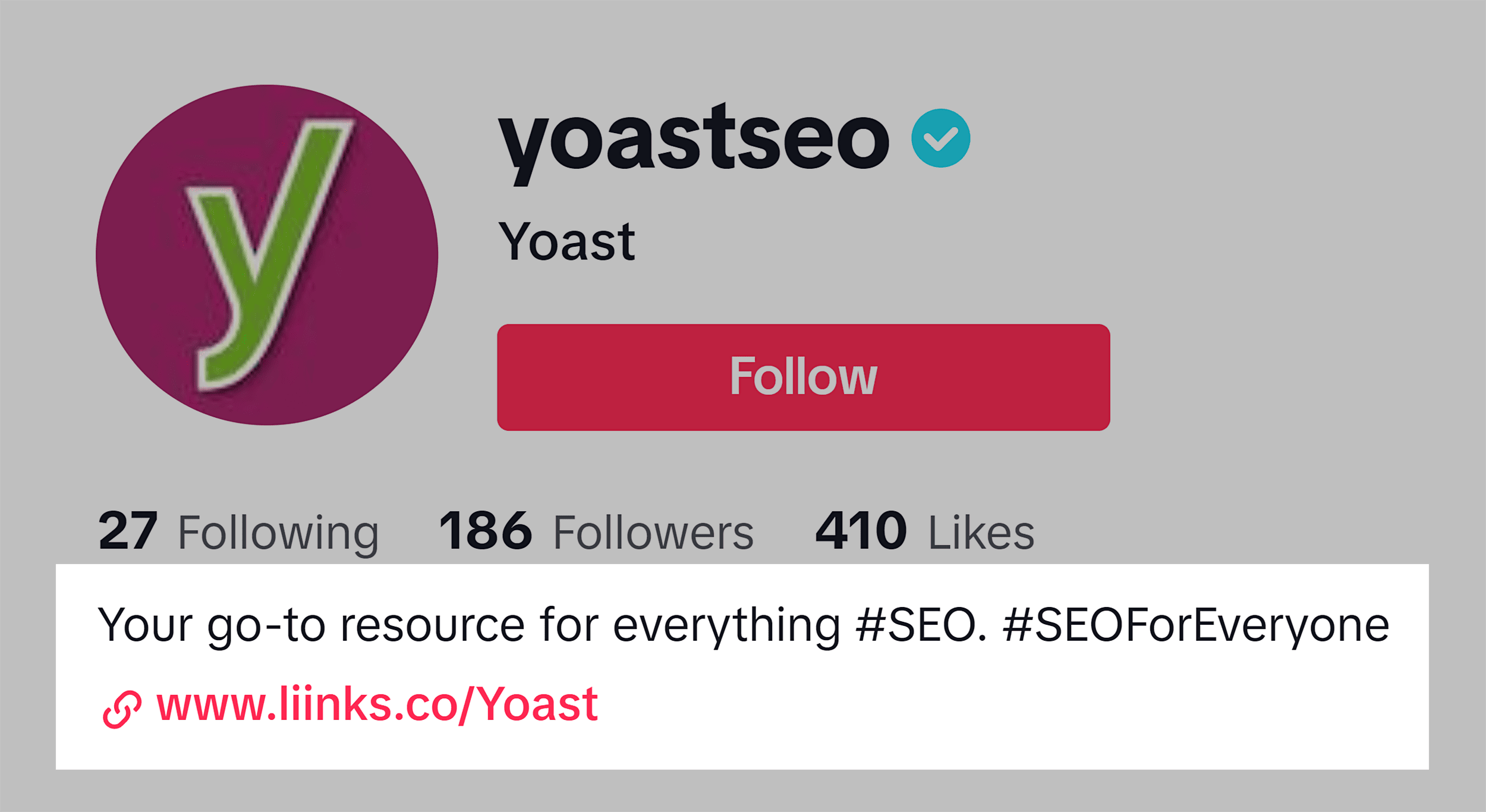 TikTok – Bio TikTok – Bio