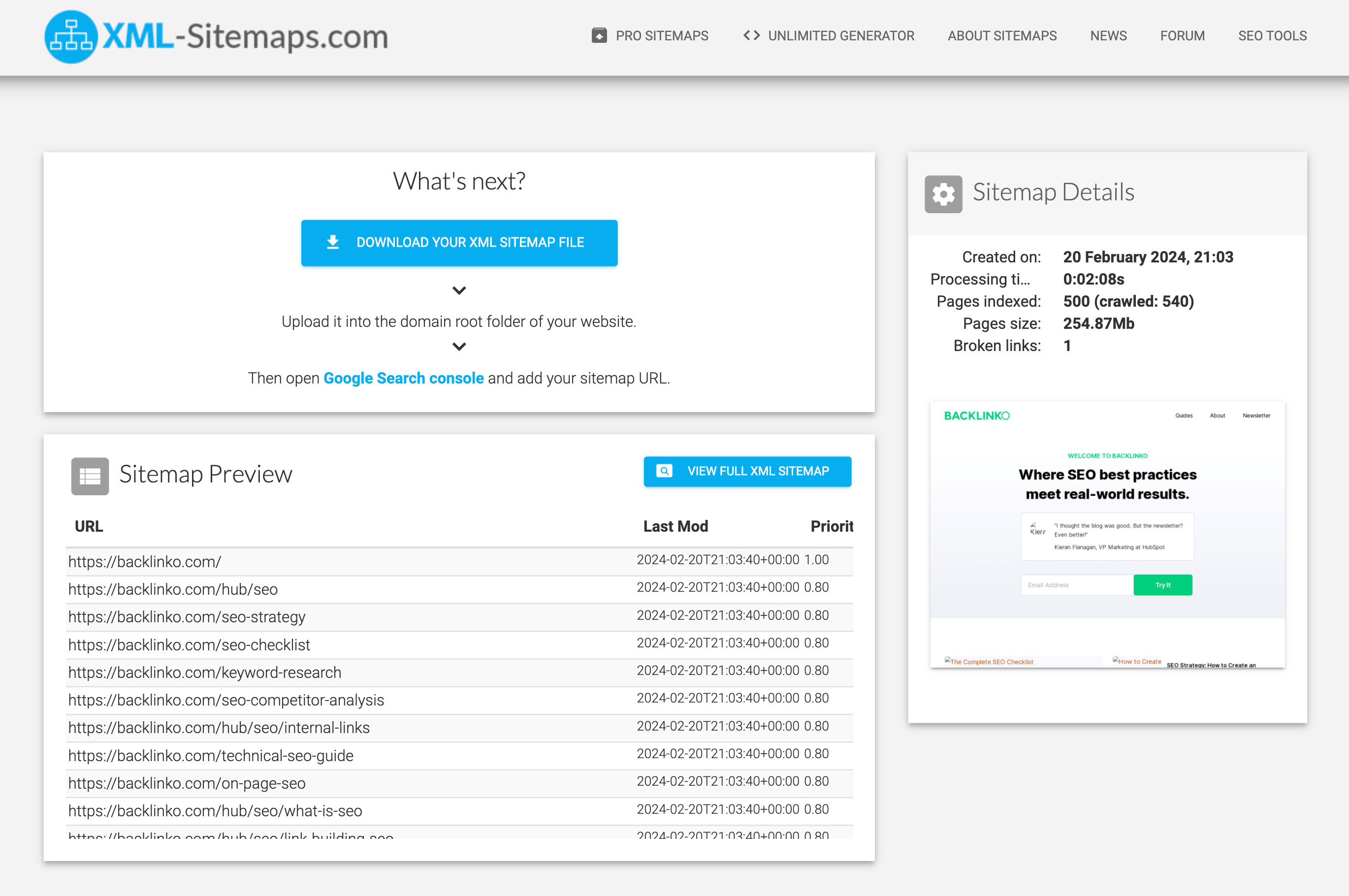 Top 8 Sitemap Generator Tools |