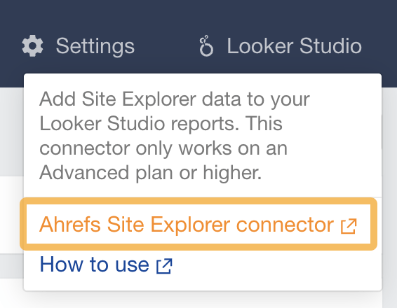 Automated SEO Reporting (The Easy Way) | ahrefs-site-explorer-connector