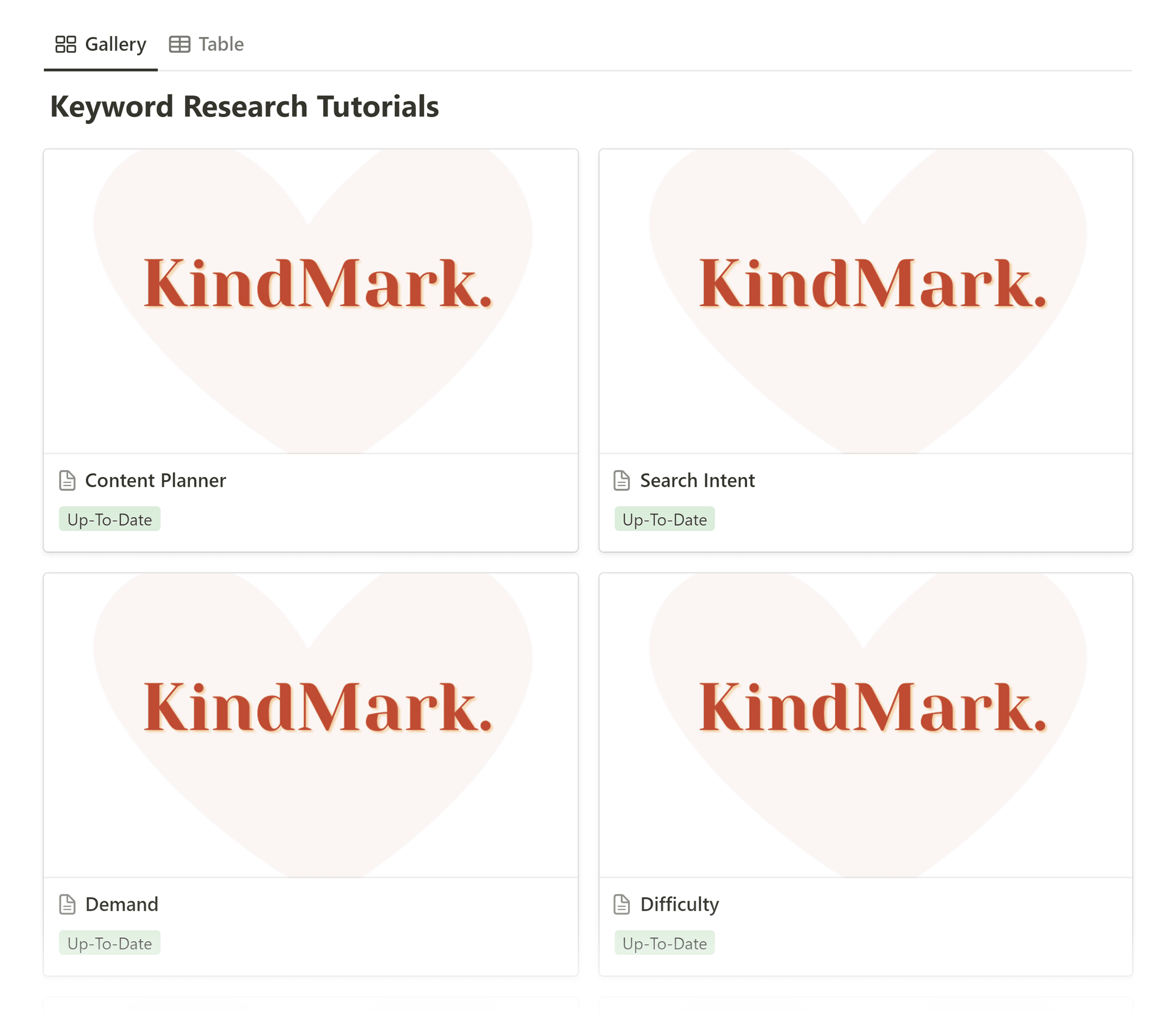 Notion – Knowledge base
