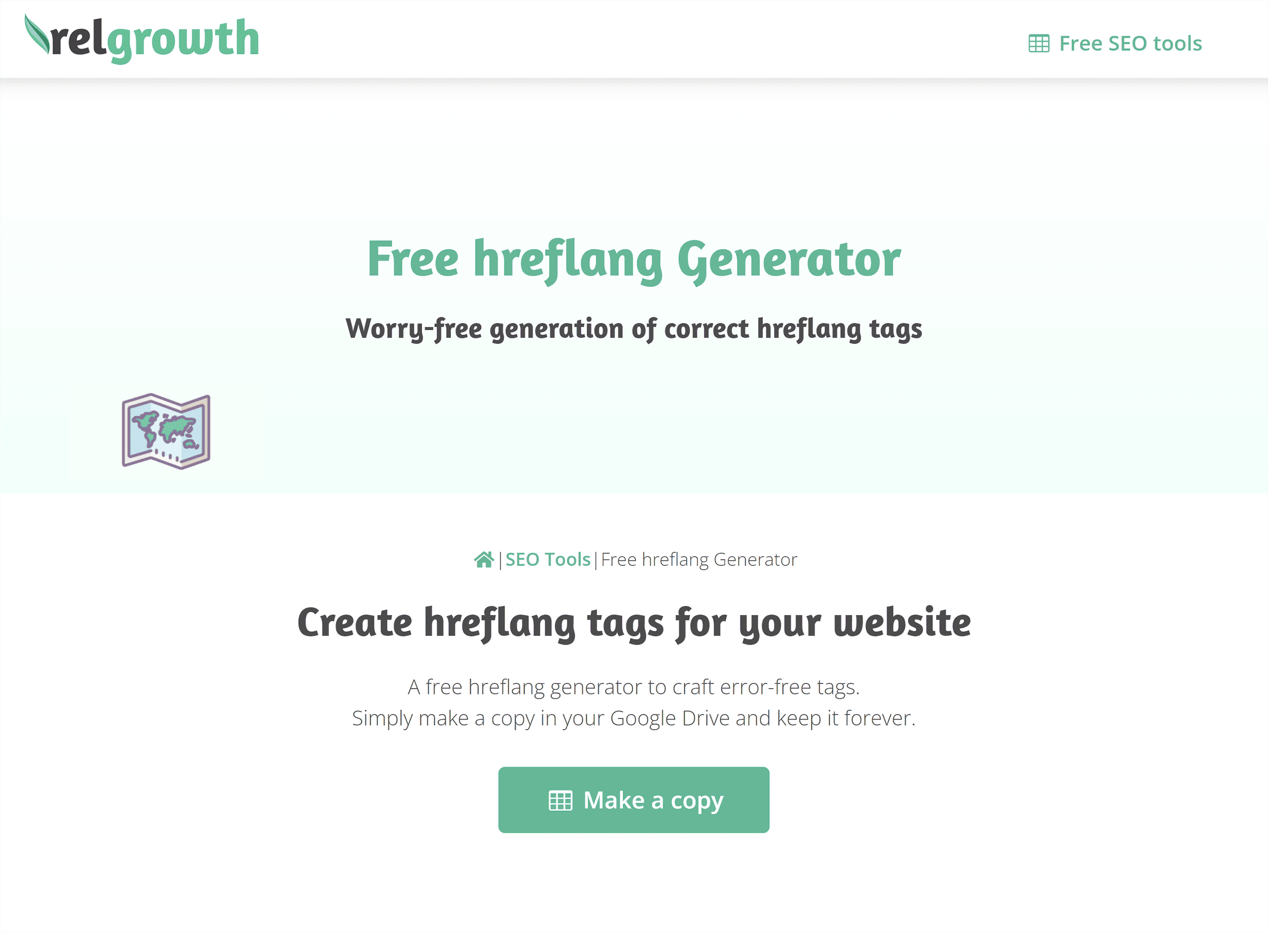 Relgrowth – hreflang generator