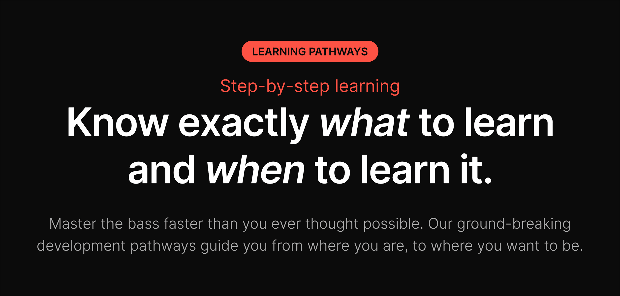 Scott's Bass Lessons