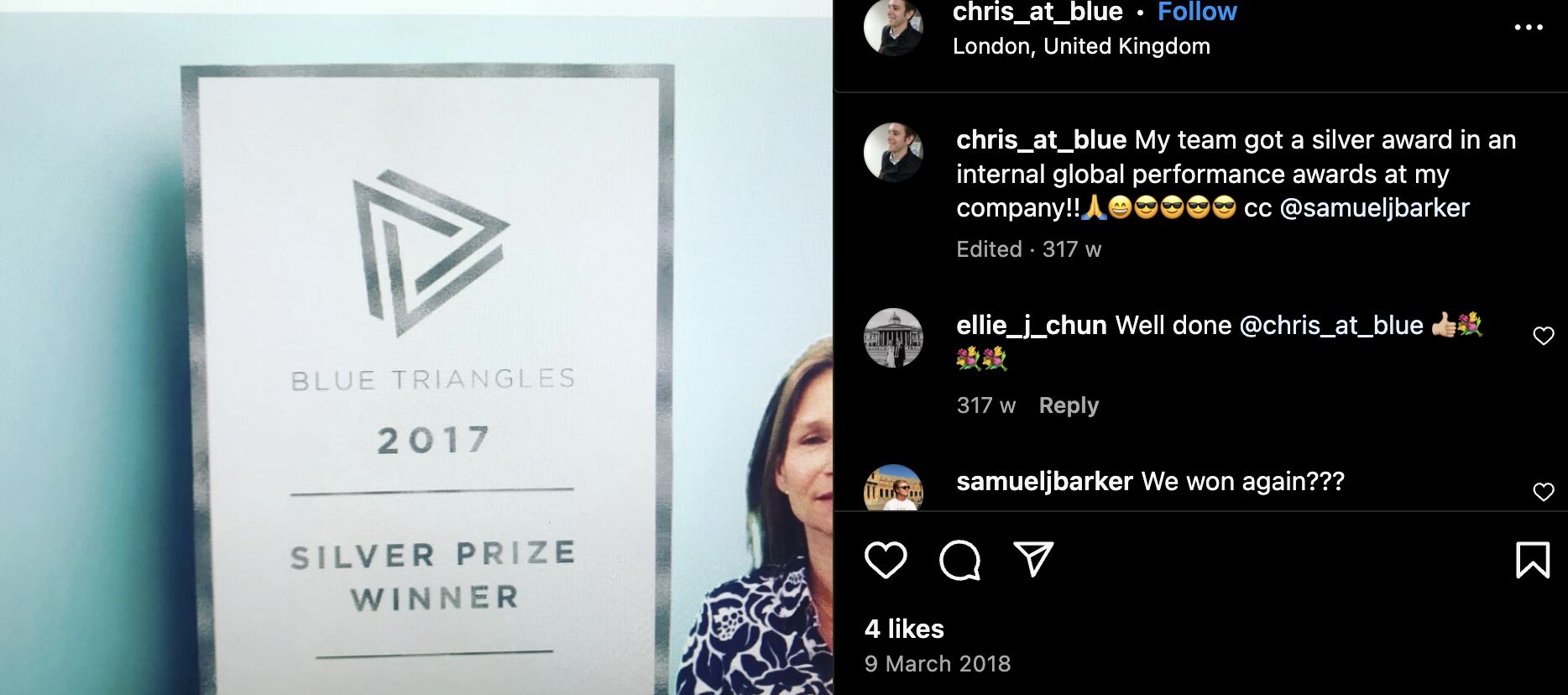 Silver prize winning at publicis groupe