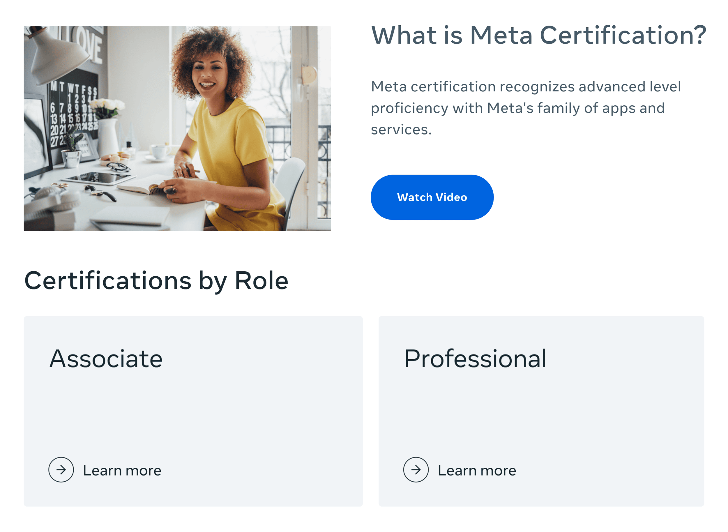 Facebook – Certifications Facebook – Certifications