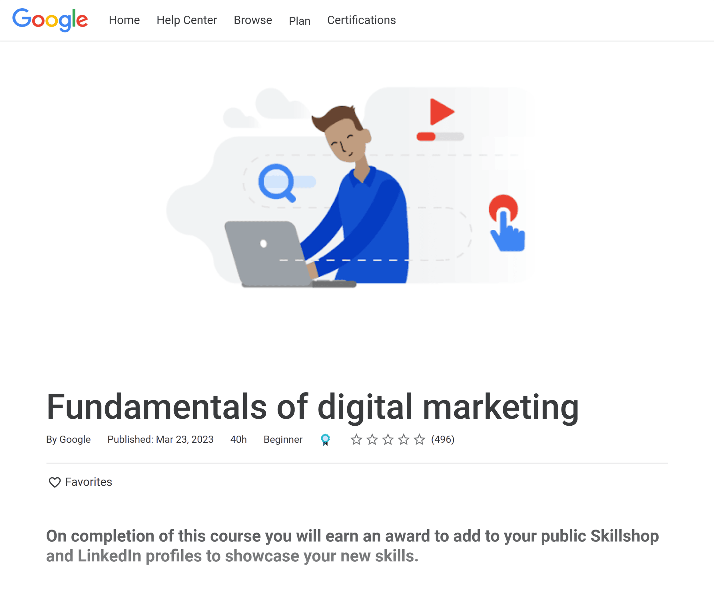 Google – Digital Marketing Course Google – Digital Marketing Course
