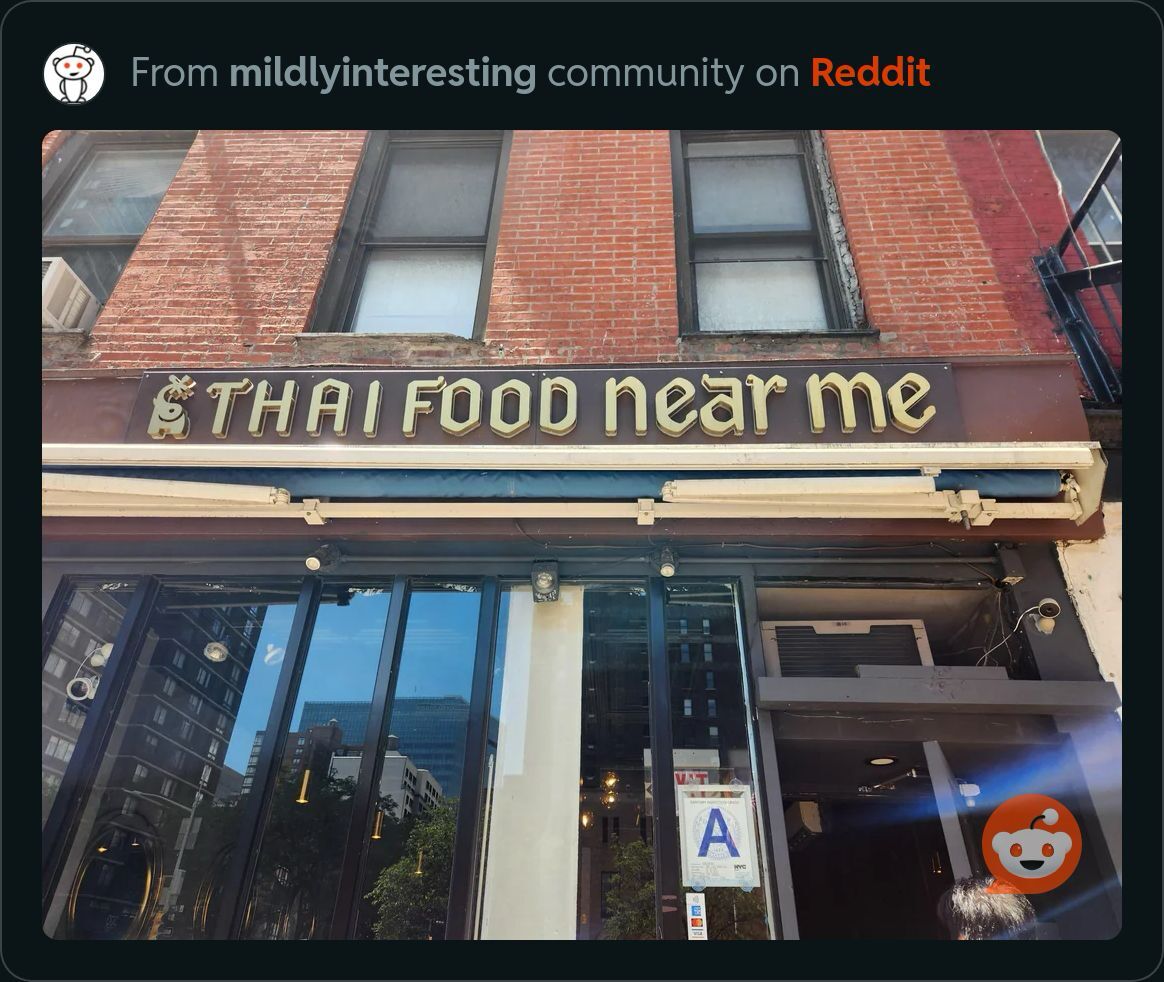 SEO Trends 2024: Separating Fact From Fiction | Thai food near me voice search via mildly interesting subreddit