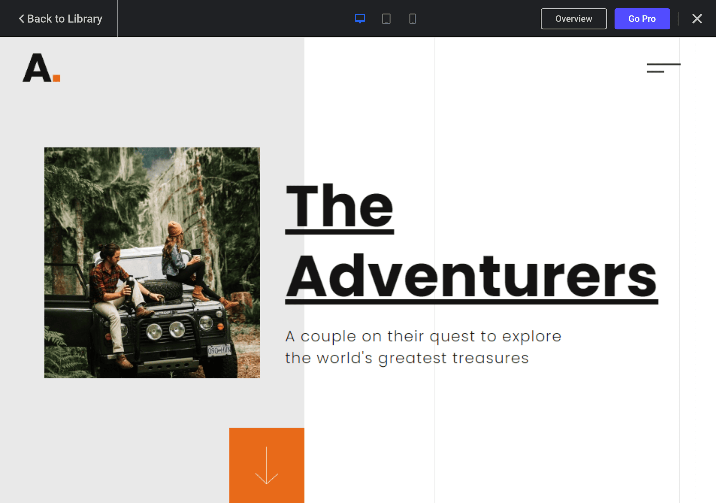 Elementor – Library template Elementor – Library template