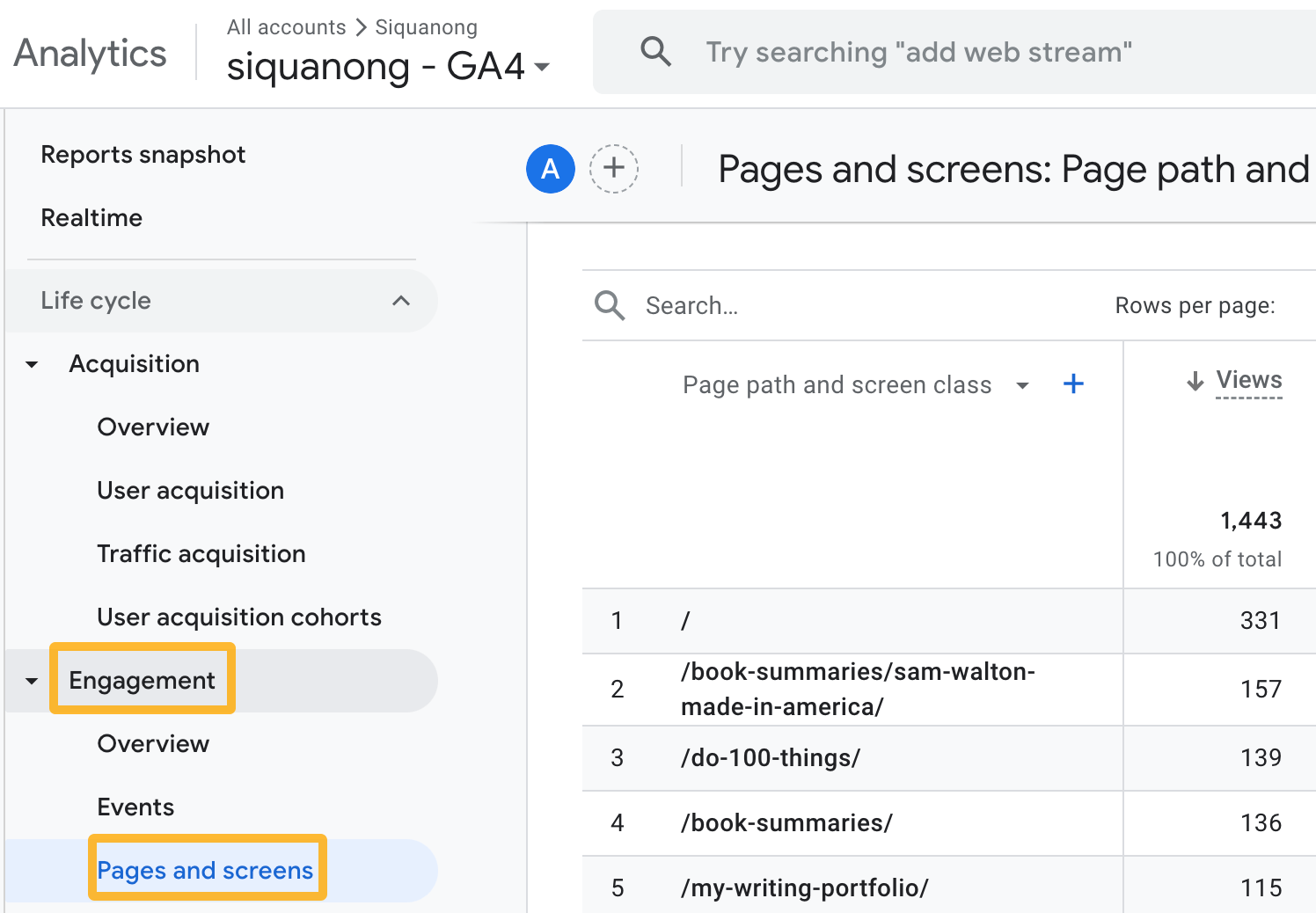 Repurposing Content: How to Get More Mileage From Your Existing Content | Finding the articles that send you the most traffic via Google Analytics