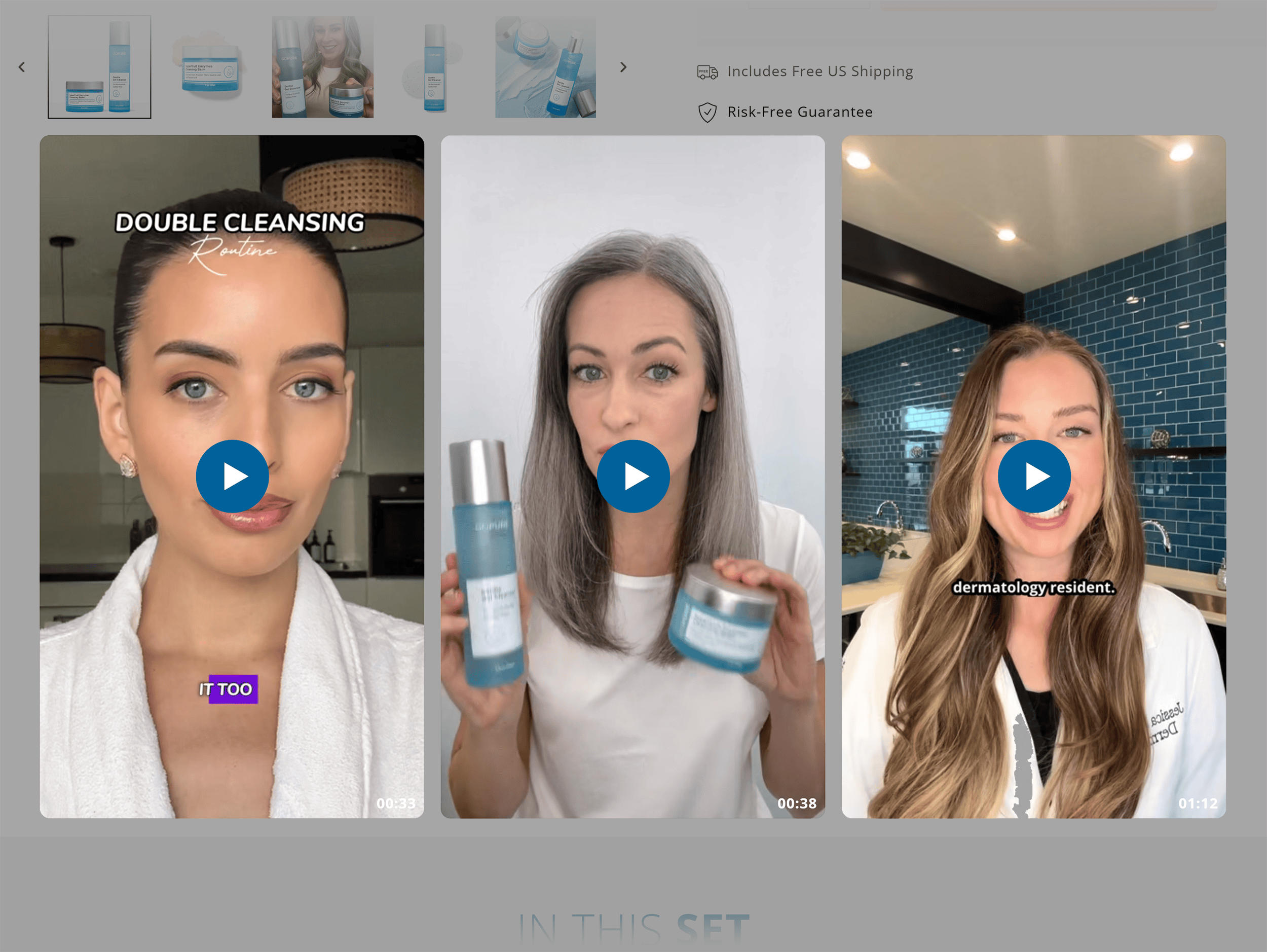 GoPure – Shoppable videos