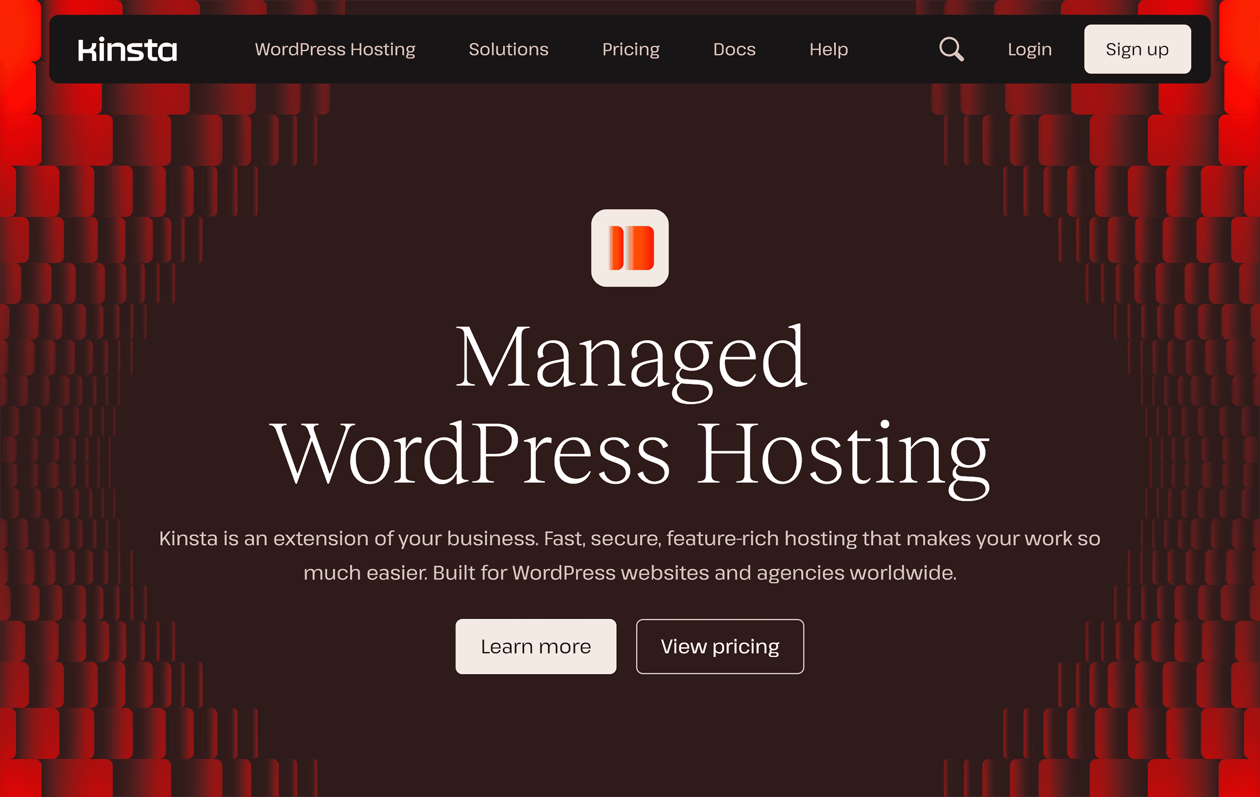 Kinsta – Homepage Kinsta – Homepage