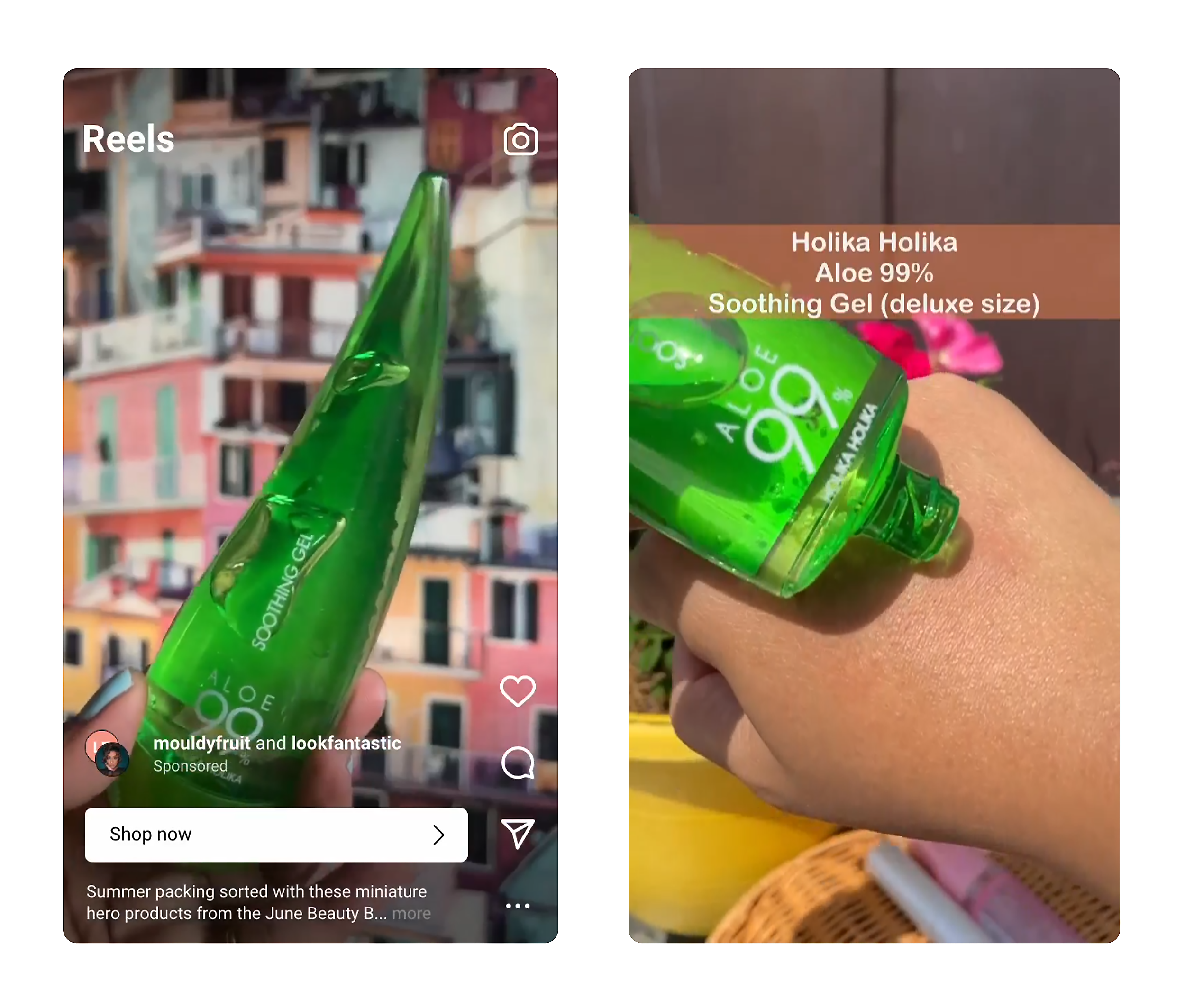 LookFantastic – Reels