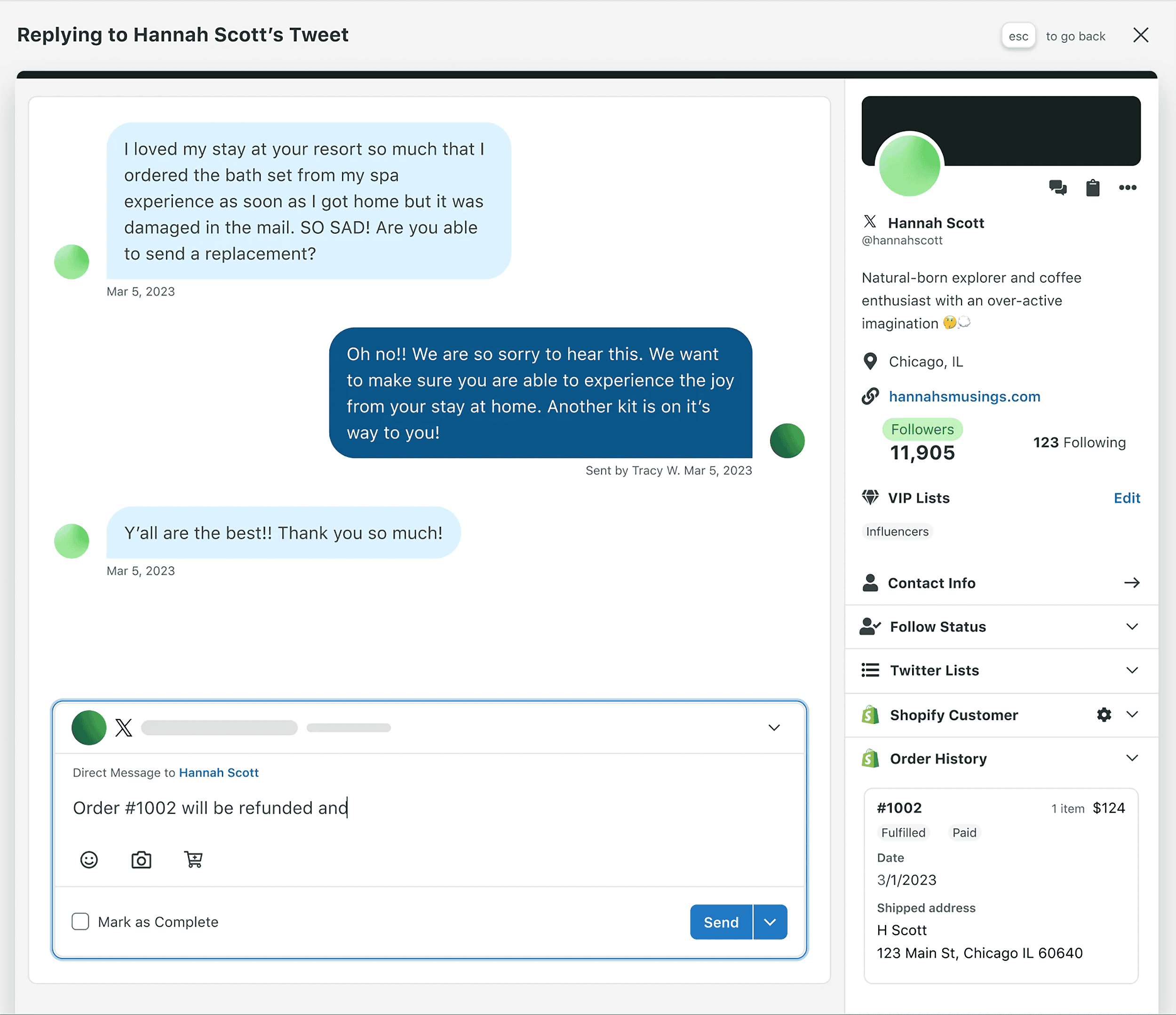SproutSocial – Messaging